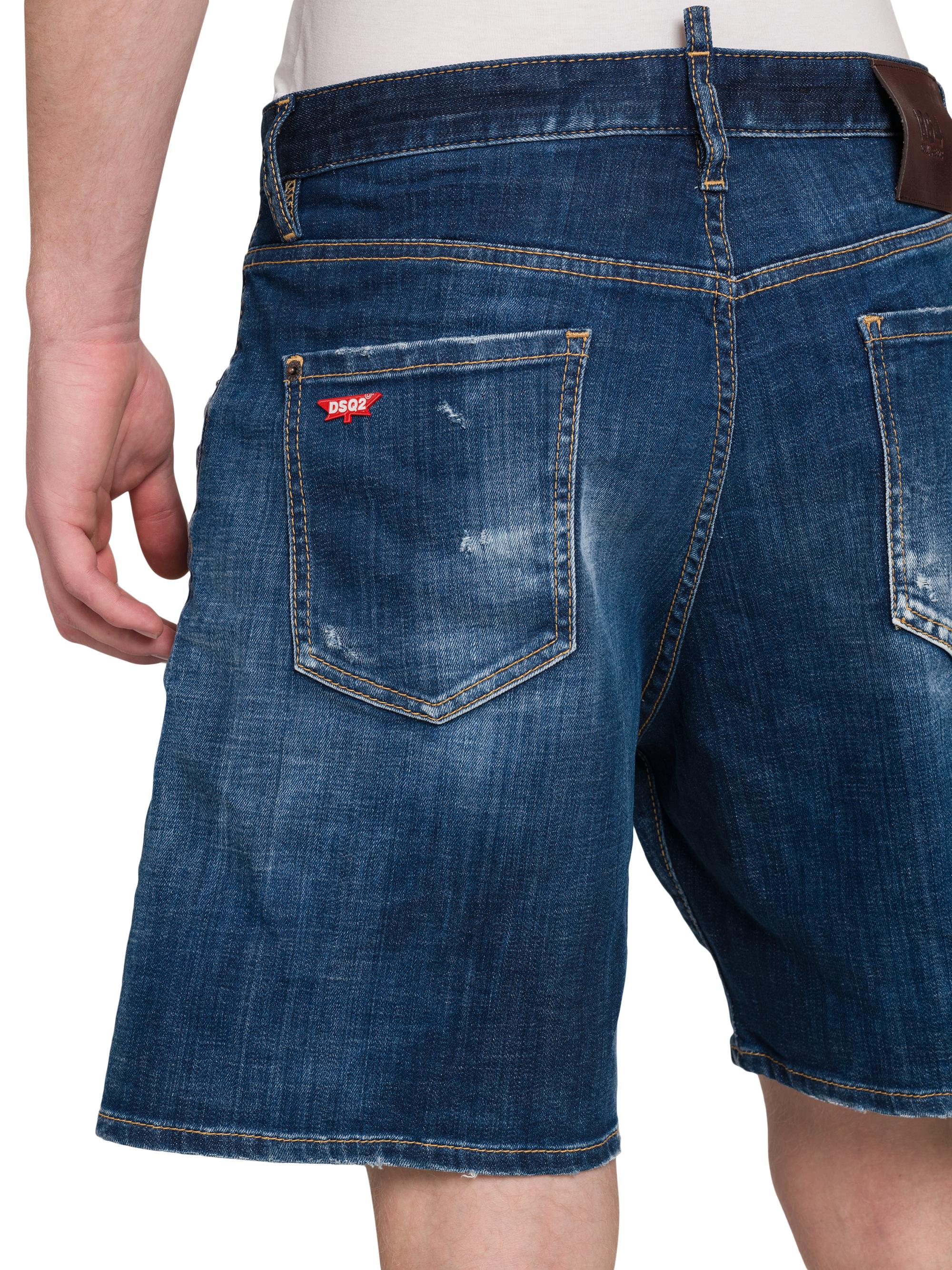 Dsquared2 Boxer Denim Shorts | Saks Fifth Avenue