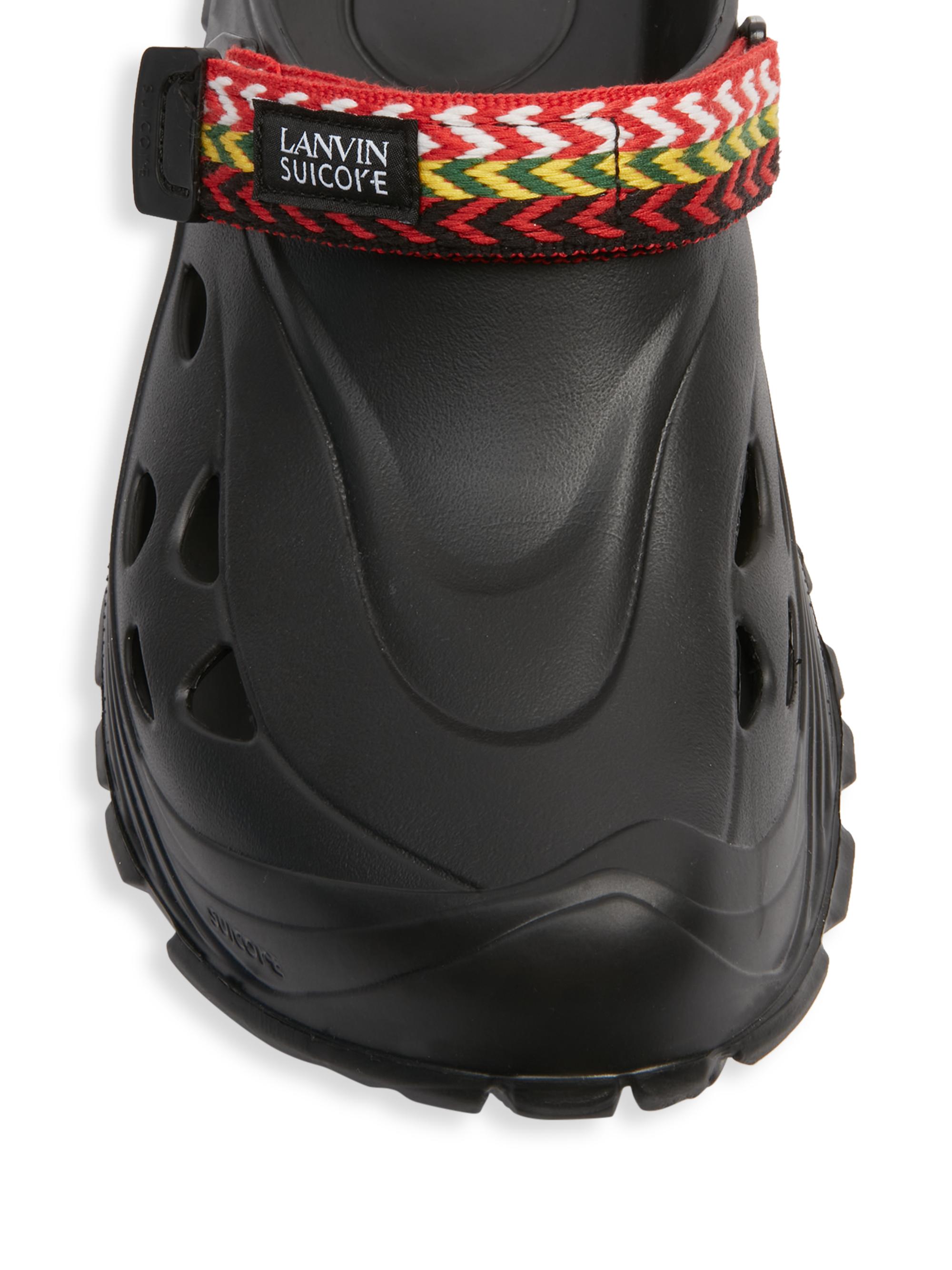 Lanvin ​Lanvin x Suicoke Mok Curb Mules | Saks Fifth Avenue