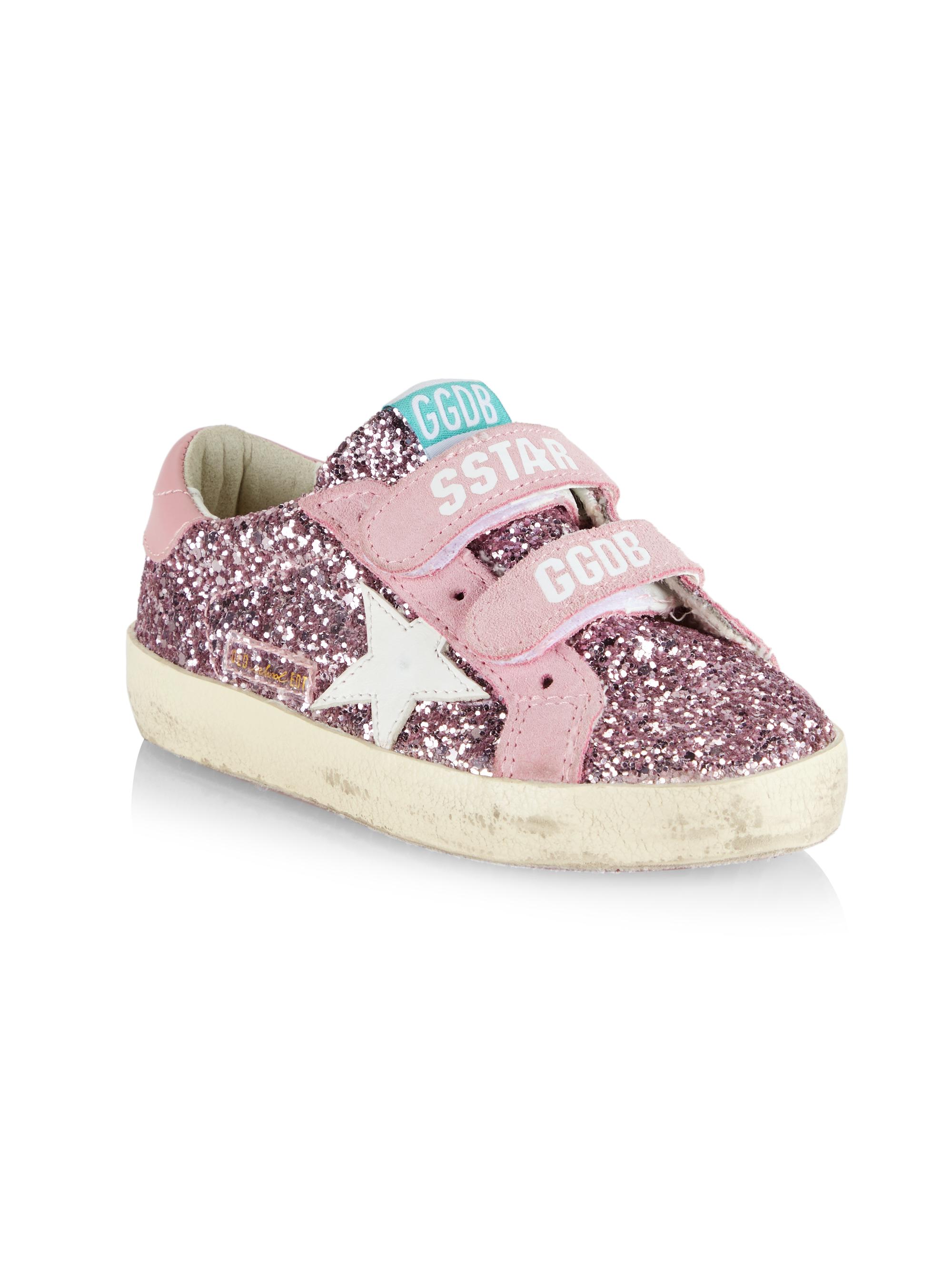 Golden Goose Baby Girl's, Little Girl's Girl's Old School Glitter