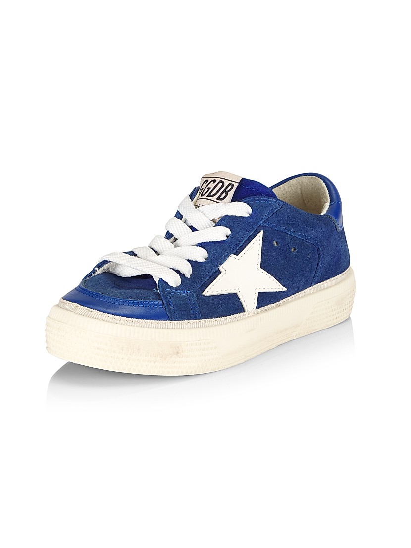 Shop Golden Goose Baby's, Little Kid's & Kid's May Suede Shop Golden Goose Baby's, Little Kid's & Kid's May Suede