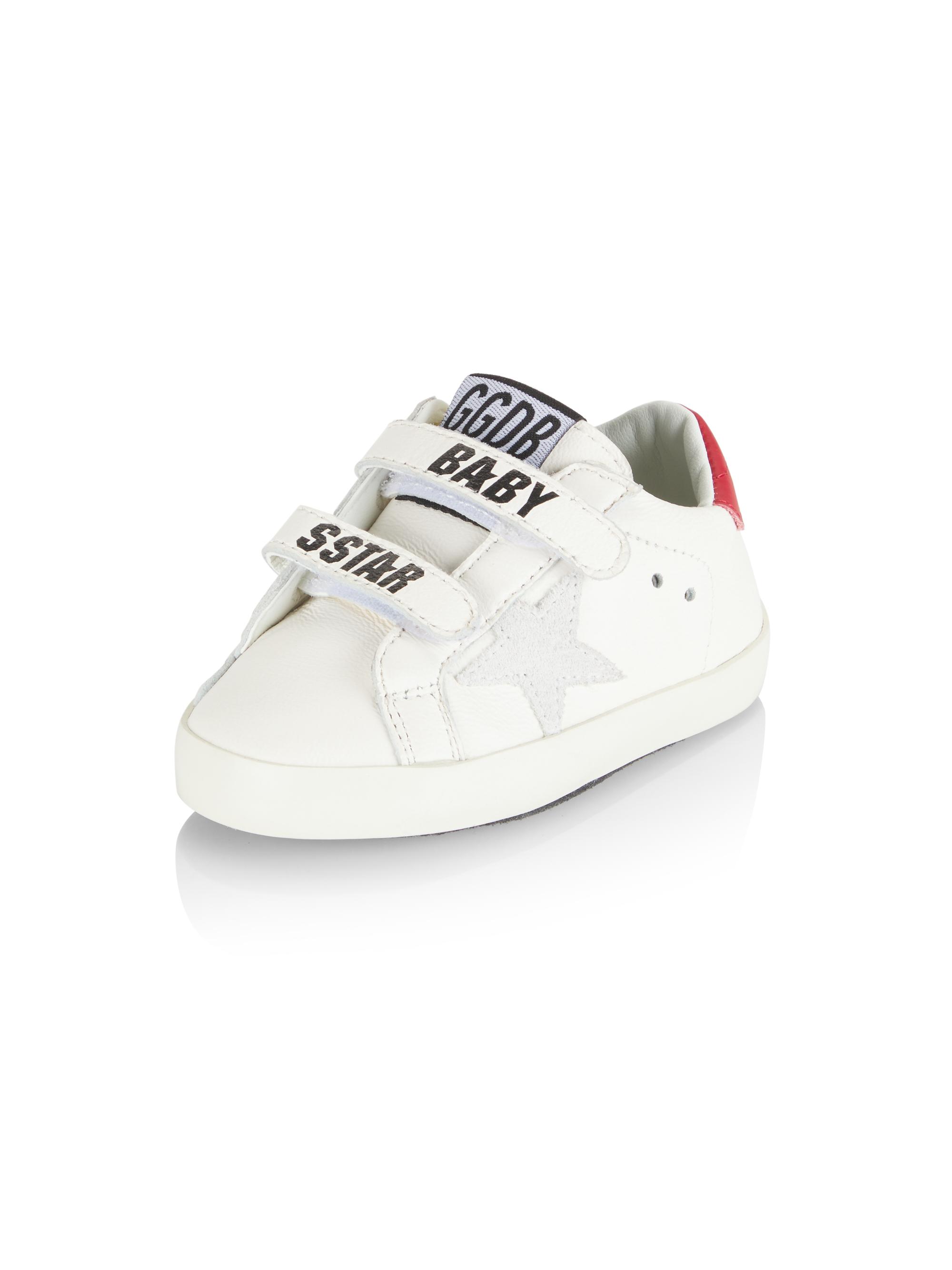 Golden Goose Baby Girl's School Suede Star Sneakers Saks Fifth