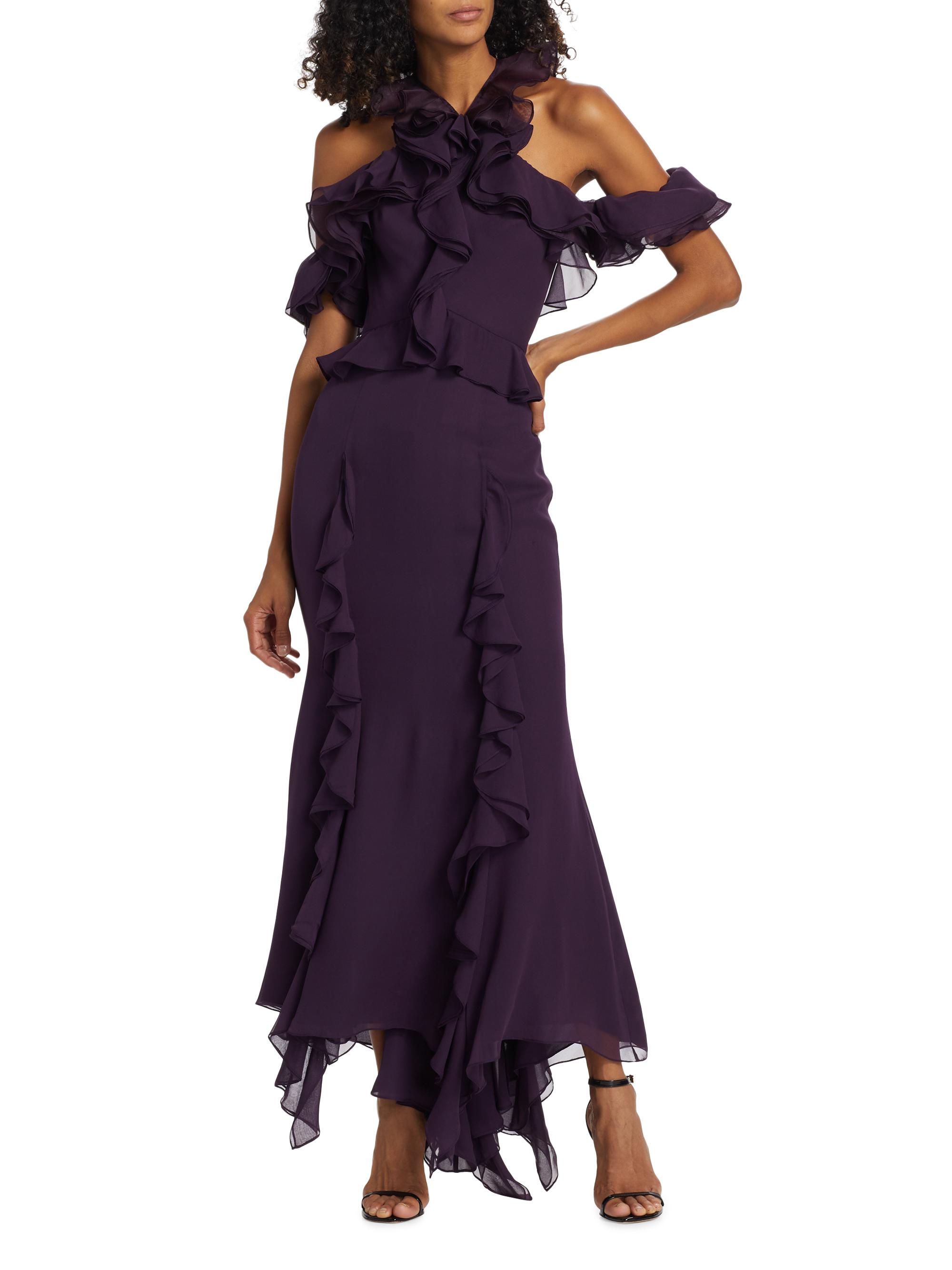 Jason Wu Collection Ruffled Sheer Silk Gown | Saks Fifth Avenue