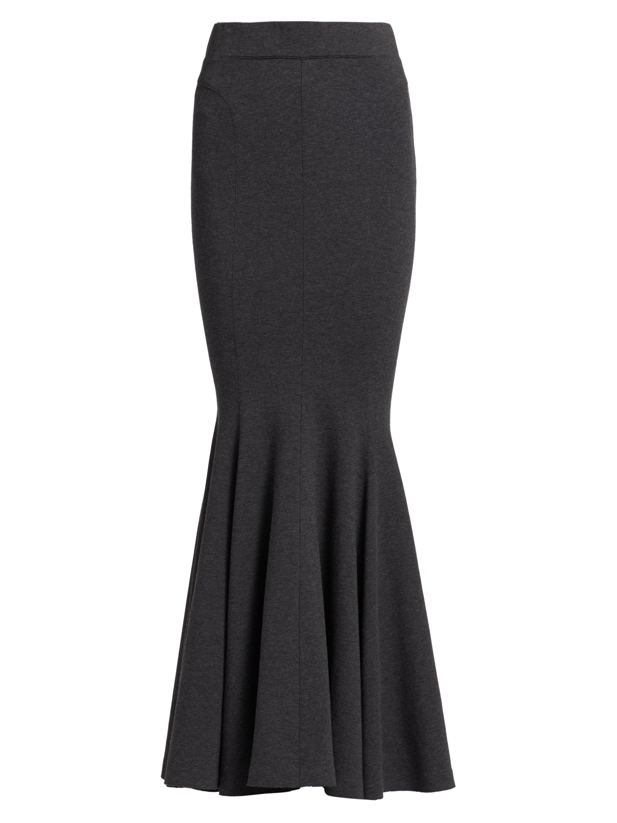 Norma Kamali Jersey Fishtail Maxi Skirt | Saks Fifth Avenue