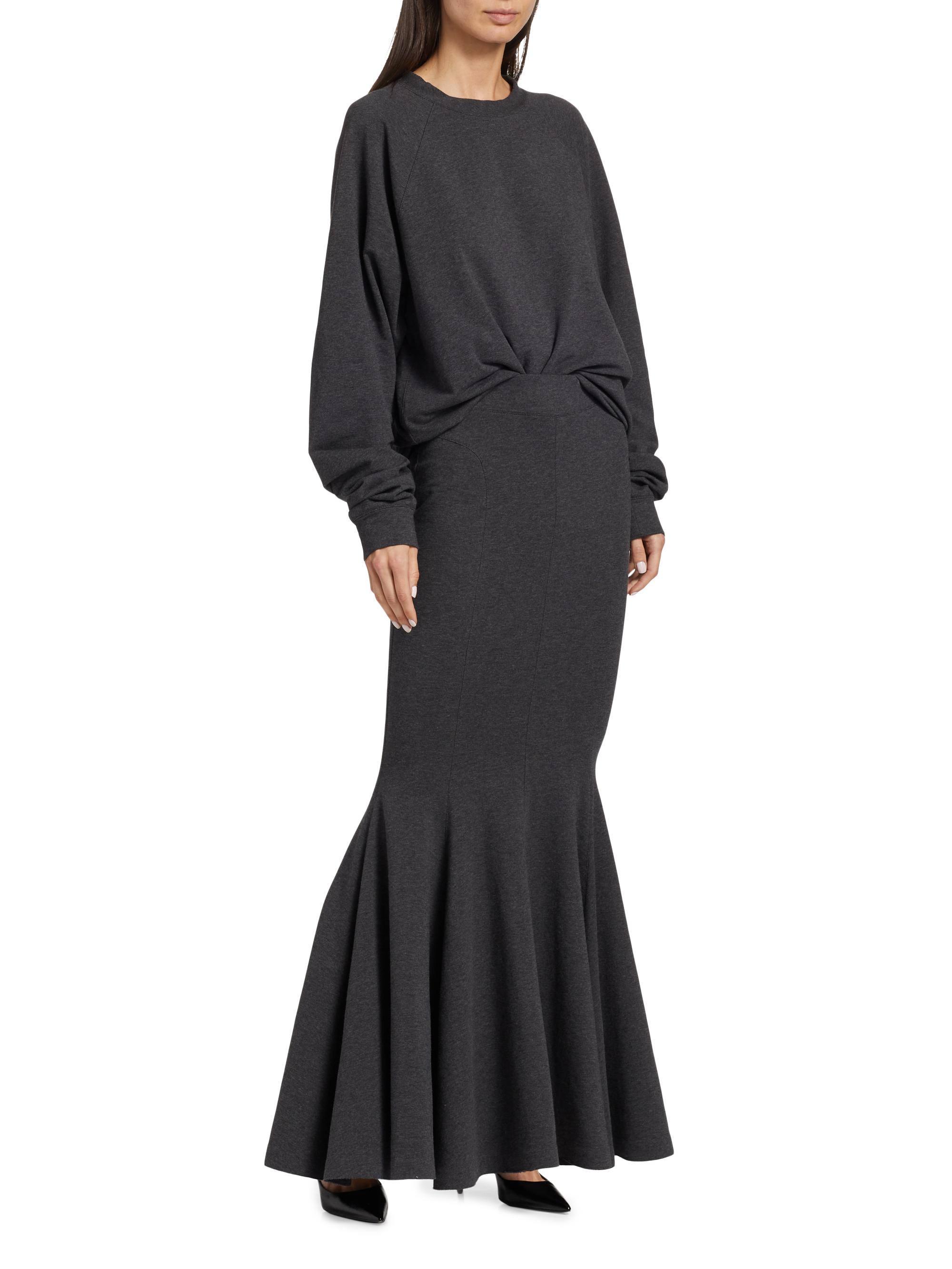 Norma Kamali Jersey Fishtail Maxi Skirt | Saks Fifth Avenue