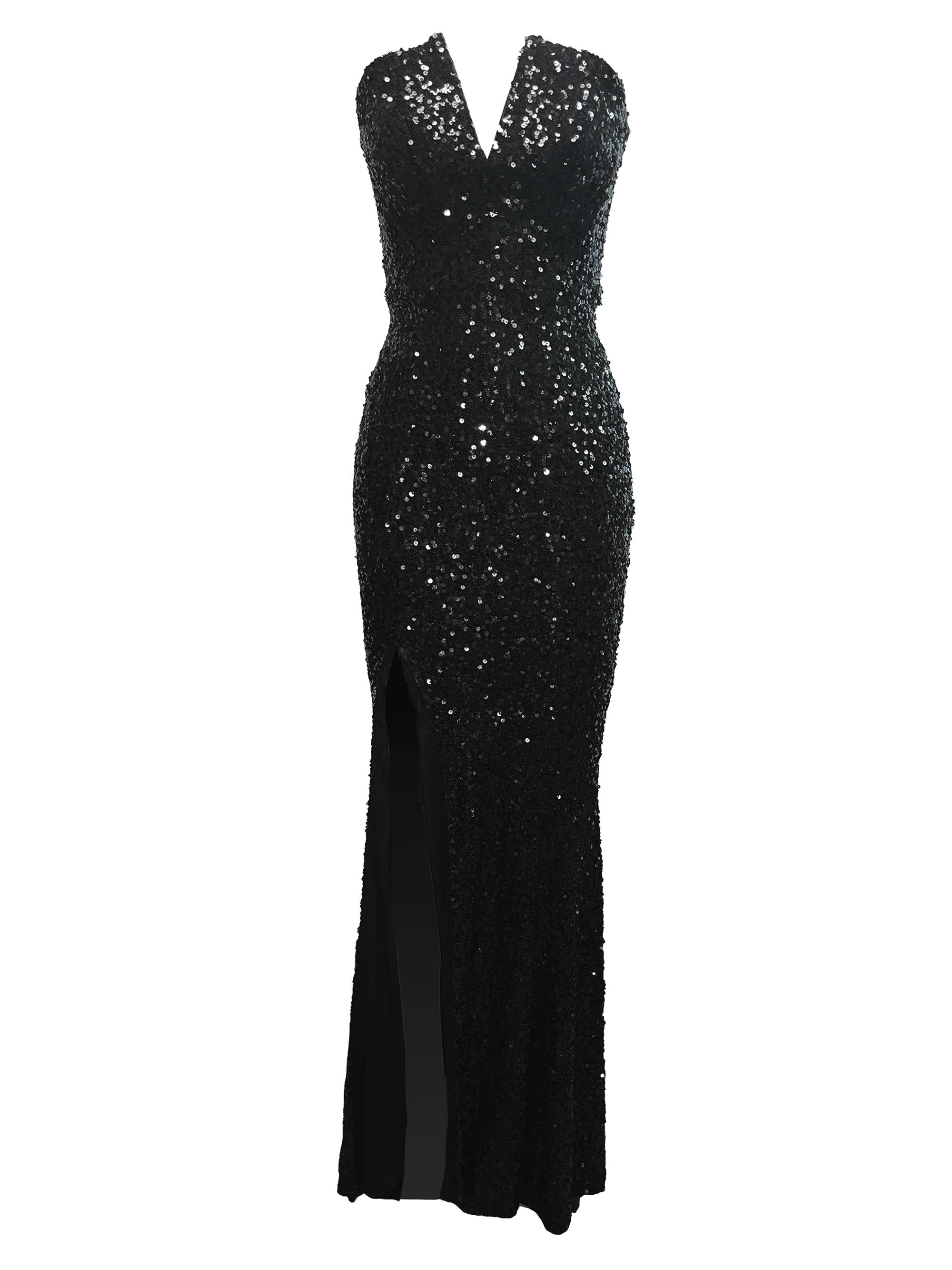 Dress The Population Kai Stretch Crepe Strapless Gown | Saks Fifth Avenue