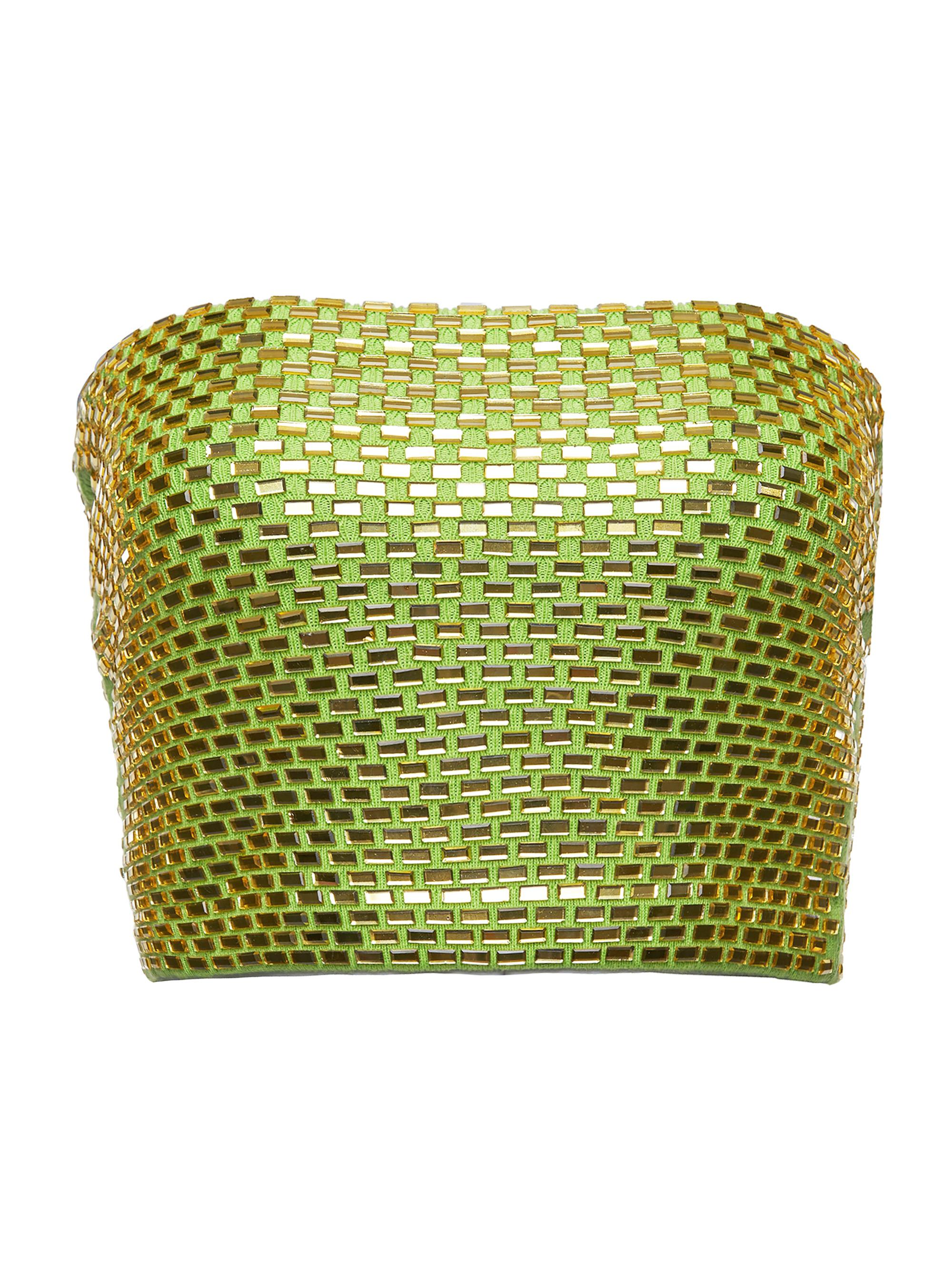 Retrofête Women's Theo Top - Lime Punch Green