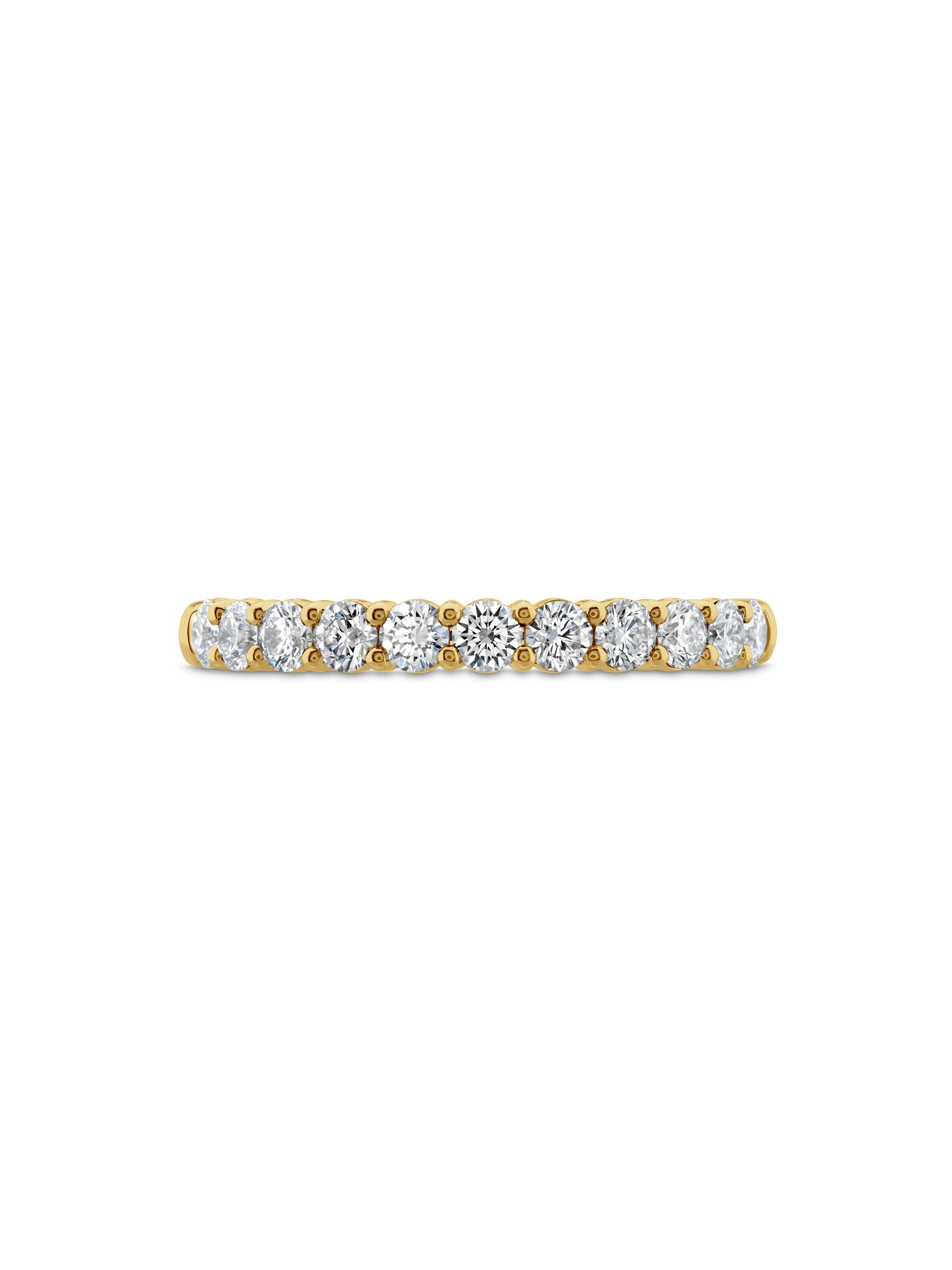 Hearts On Fire Women's Signature 18K Yellow Gold & 0.51-0.59 TCW Diamond 11-Stone Band - Gold