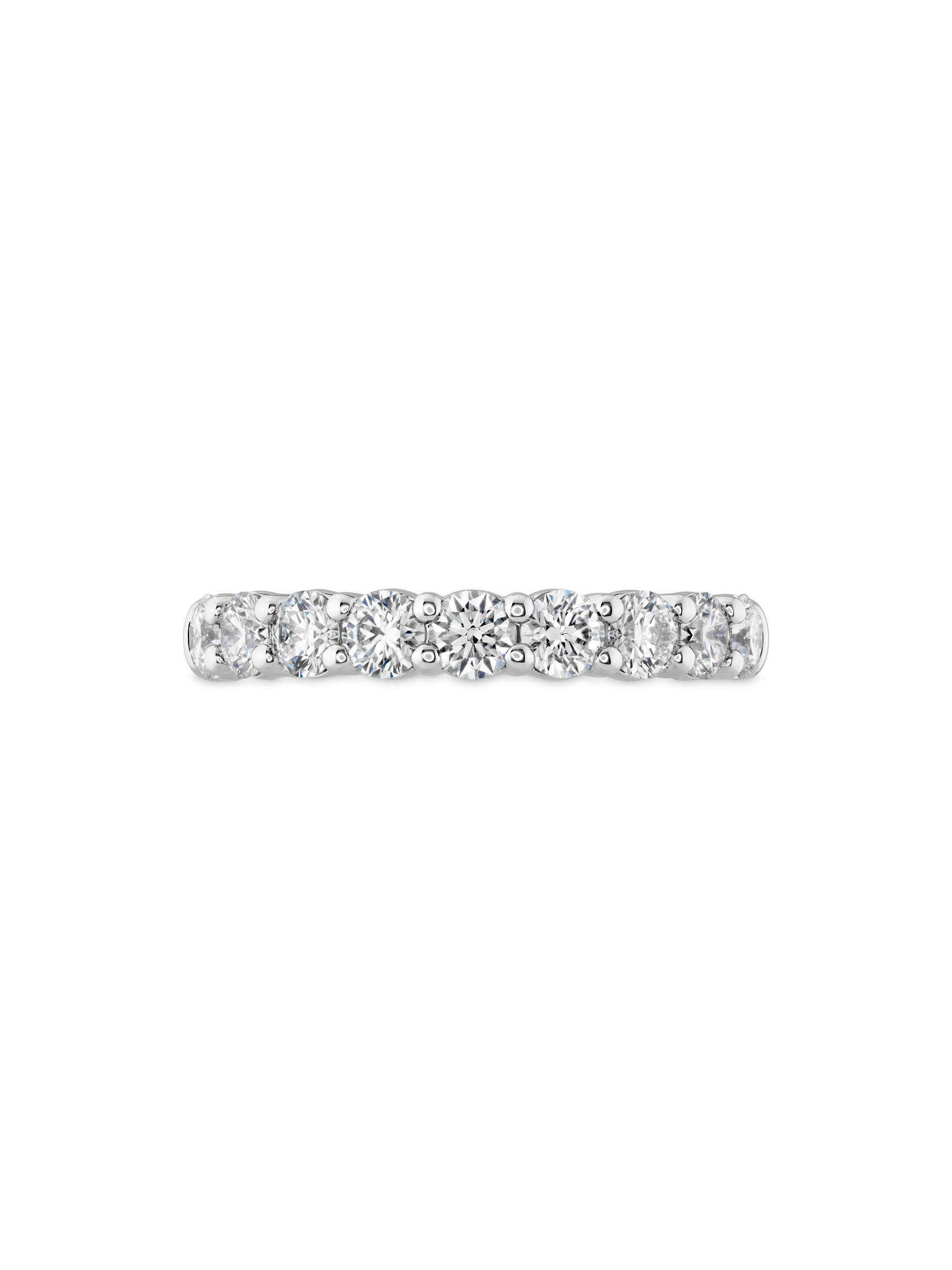 Hearts On Fire Women's Signature 18K White Gold & 0.7-0.8 TCW Diamond 9-Stone Band - White Gold