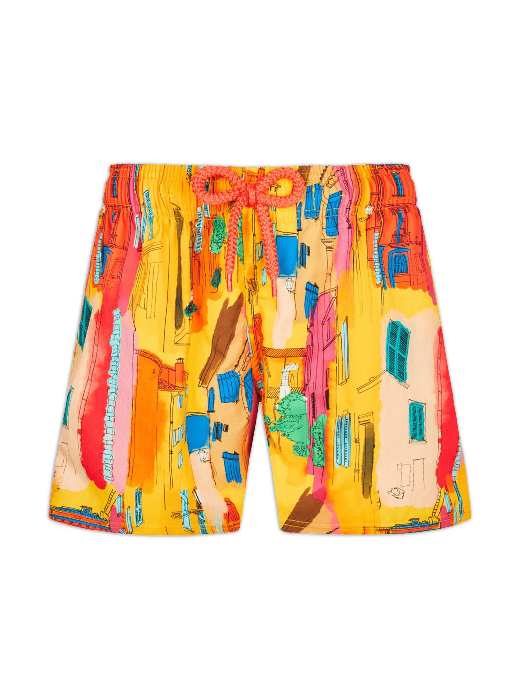 Vilebrequin Little Boy's & Boy's Sunny Swim Trunks - Soleil