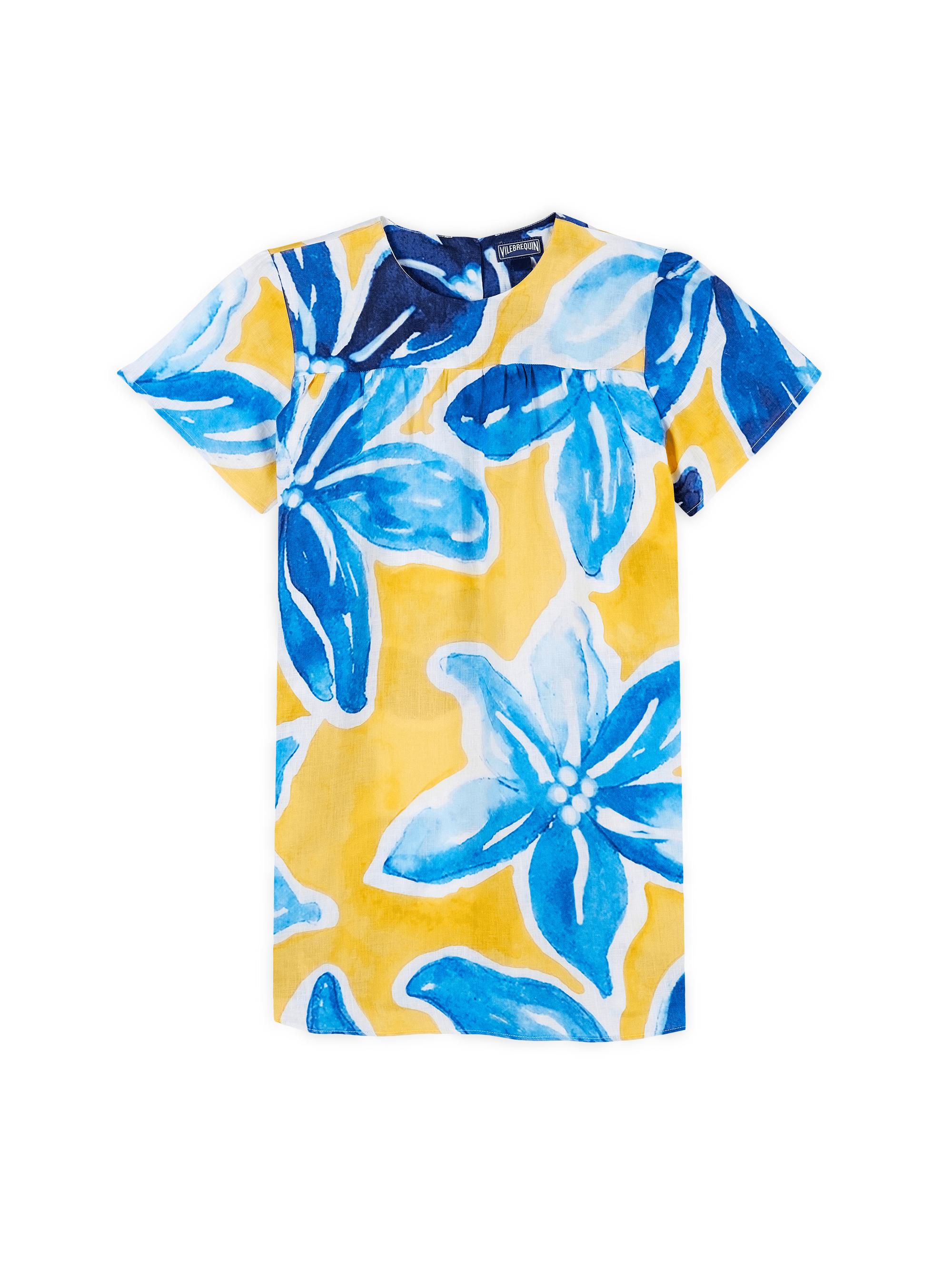Vilebrequin Little Girl's & Girl's Macro Raia Print Dress - Soleil