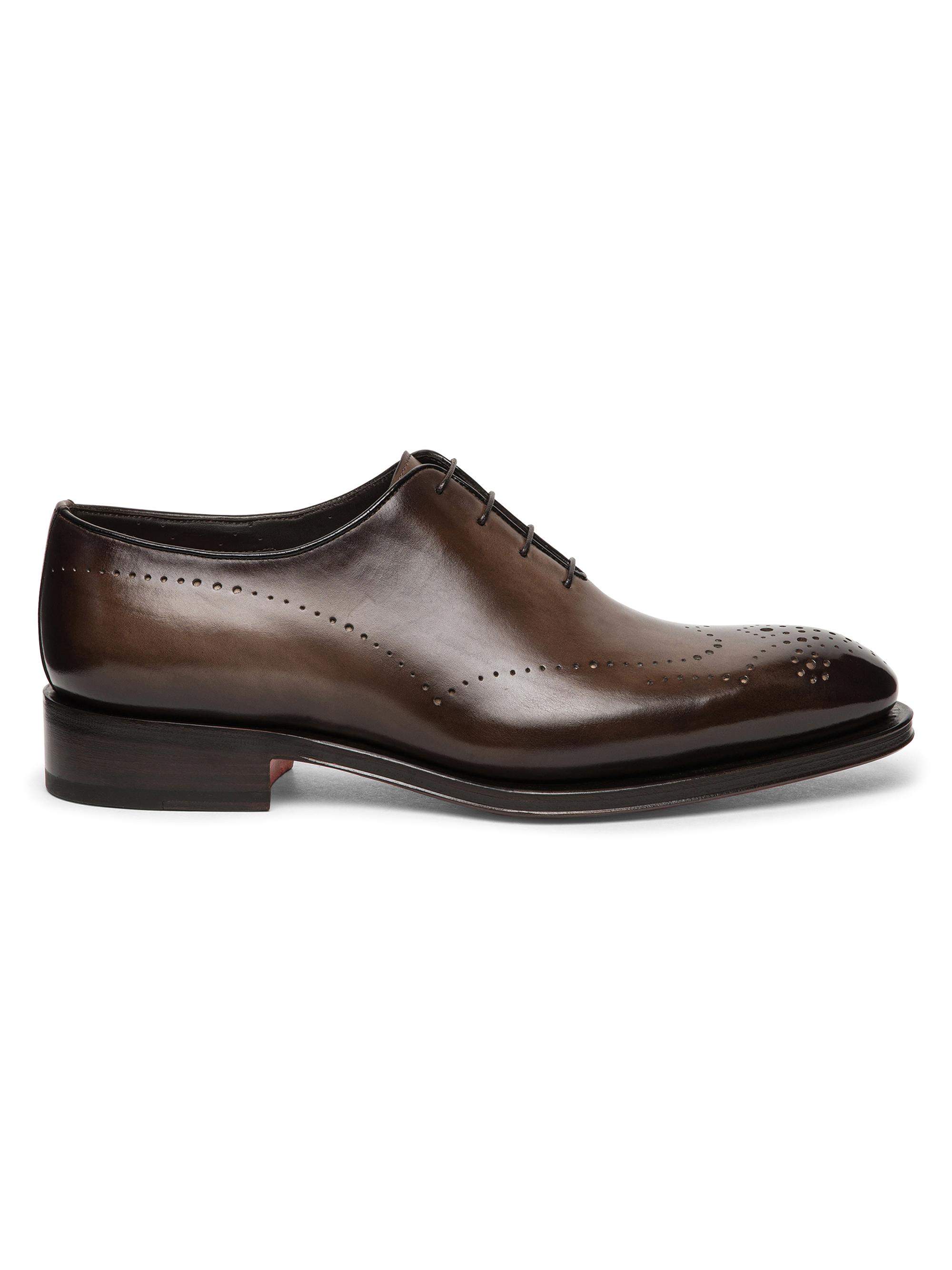 Santoni Carter Wholecut Oxfords | Saks Fifth Avenue