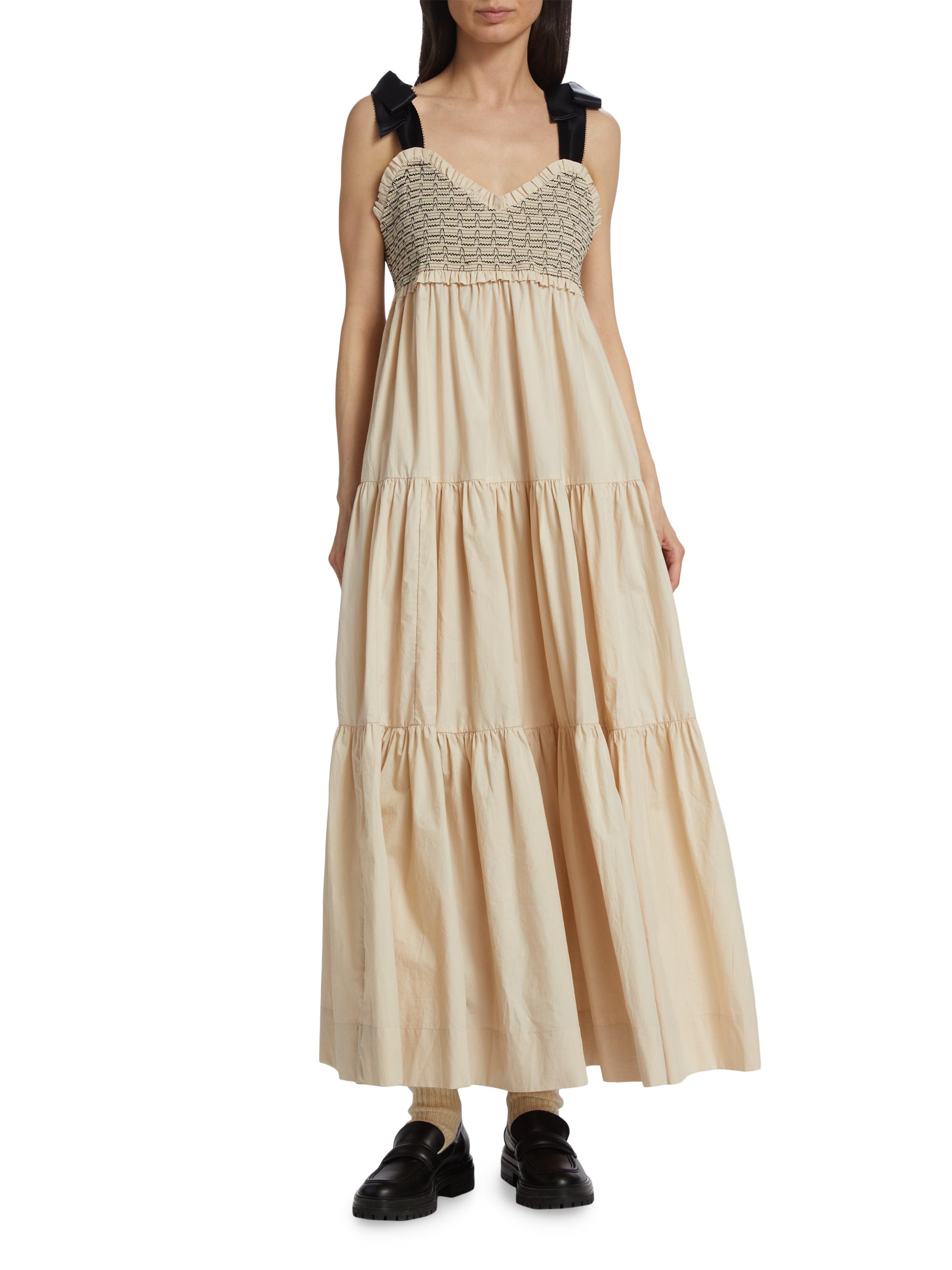Free People Bluebell Ribbon-Strap Maxi Dress | Saks Fifth Avenue