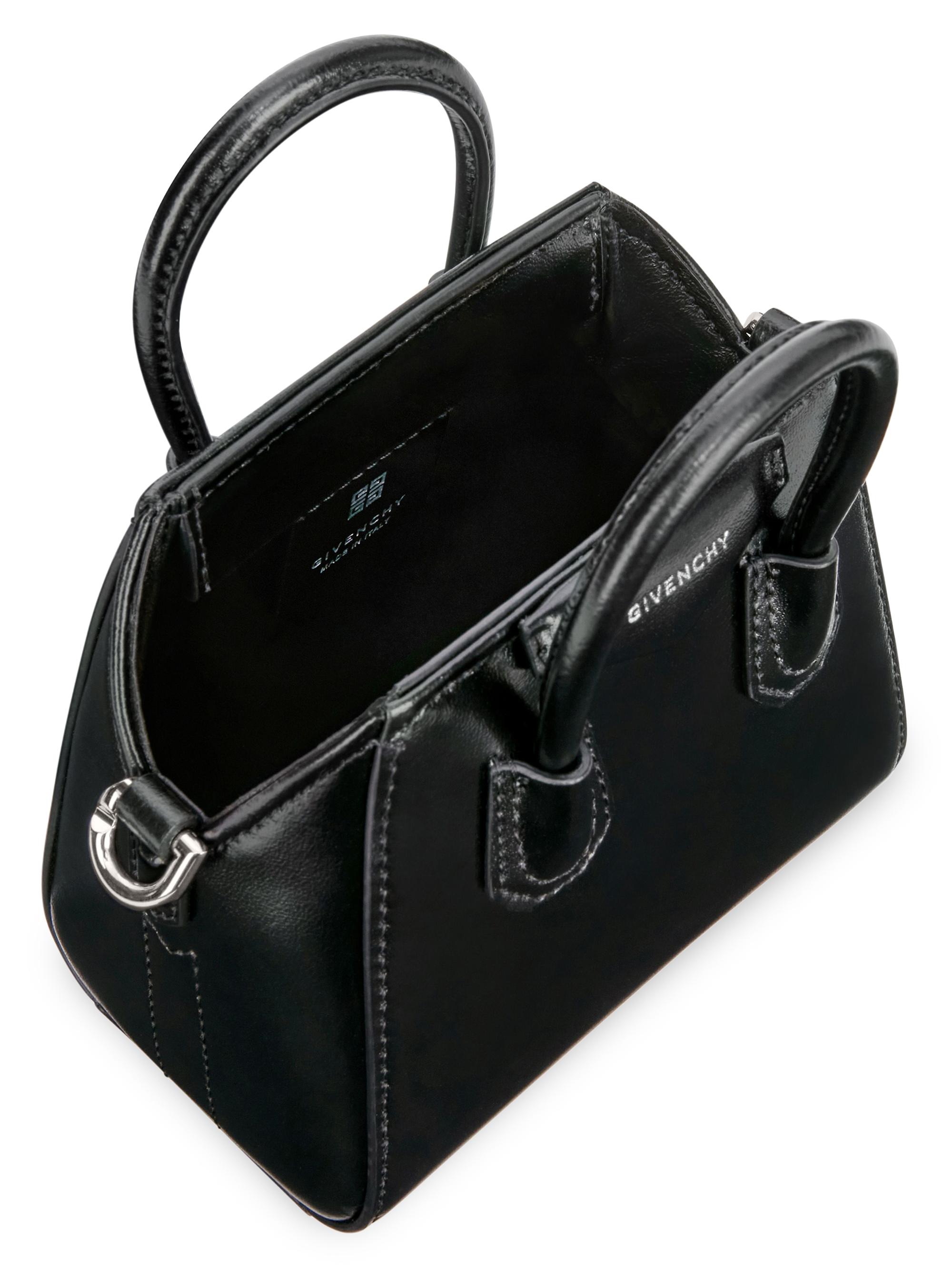 Givenchy Micro Antigona Bag In Box Leather | Saks Fifth Avenue