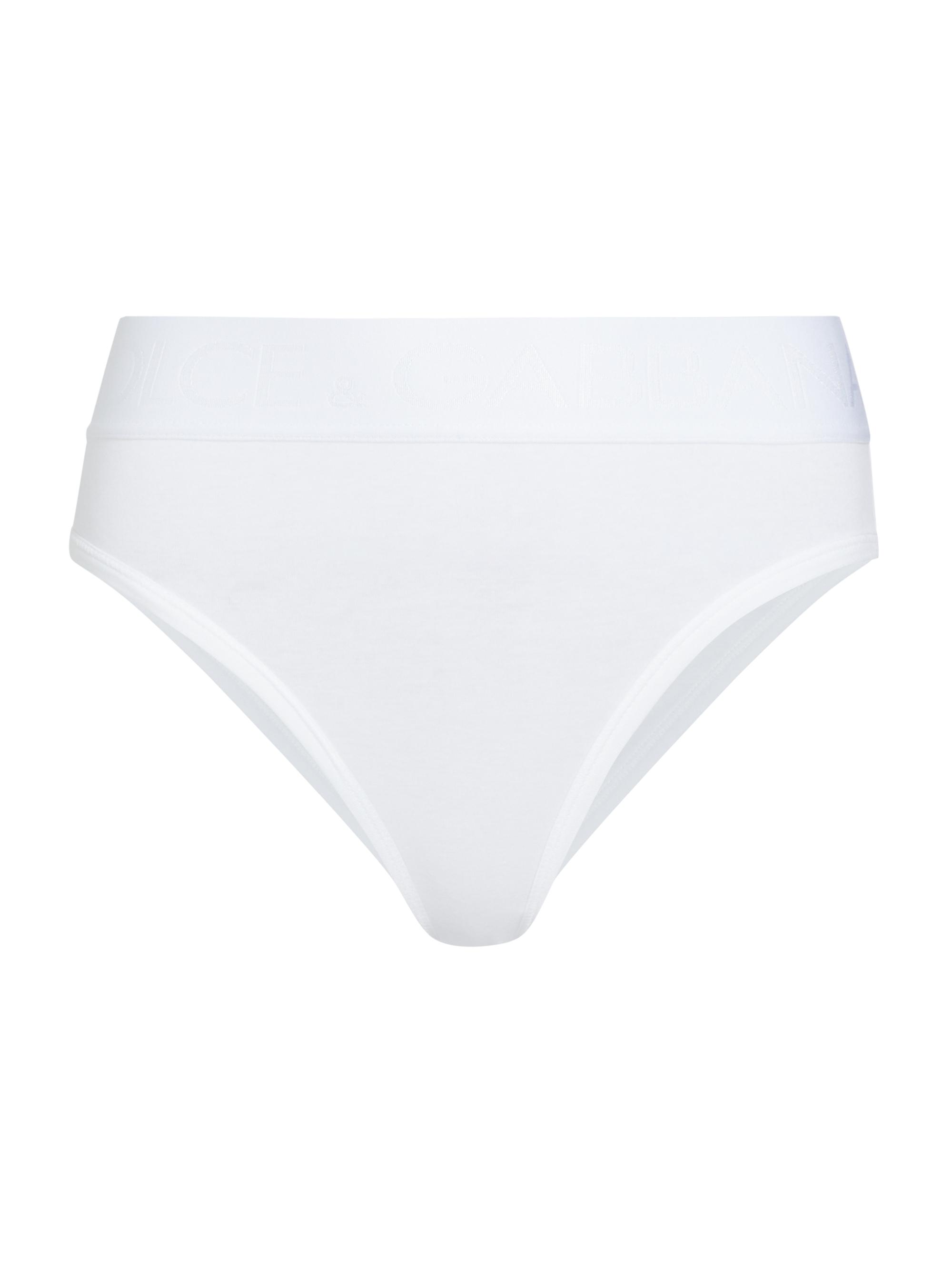 Dolce & Gabbana Women's Logo Waist Brief - White