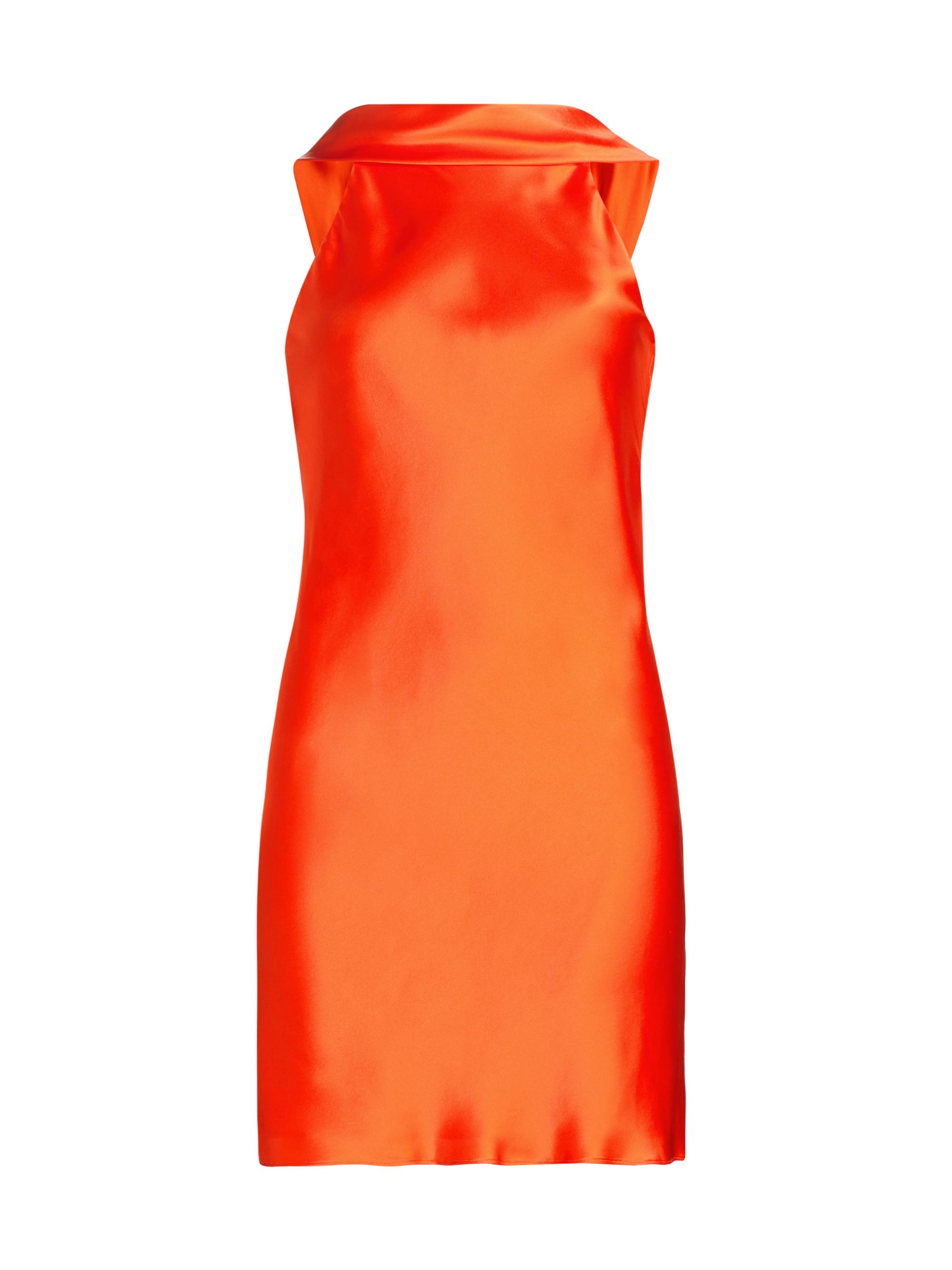 Amanda Uprichard Women's Angelonia Silk Cocktail Dress - Serrano