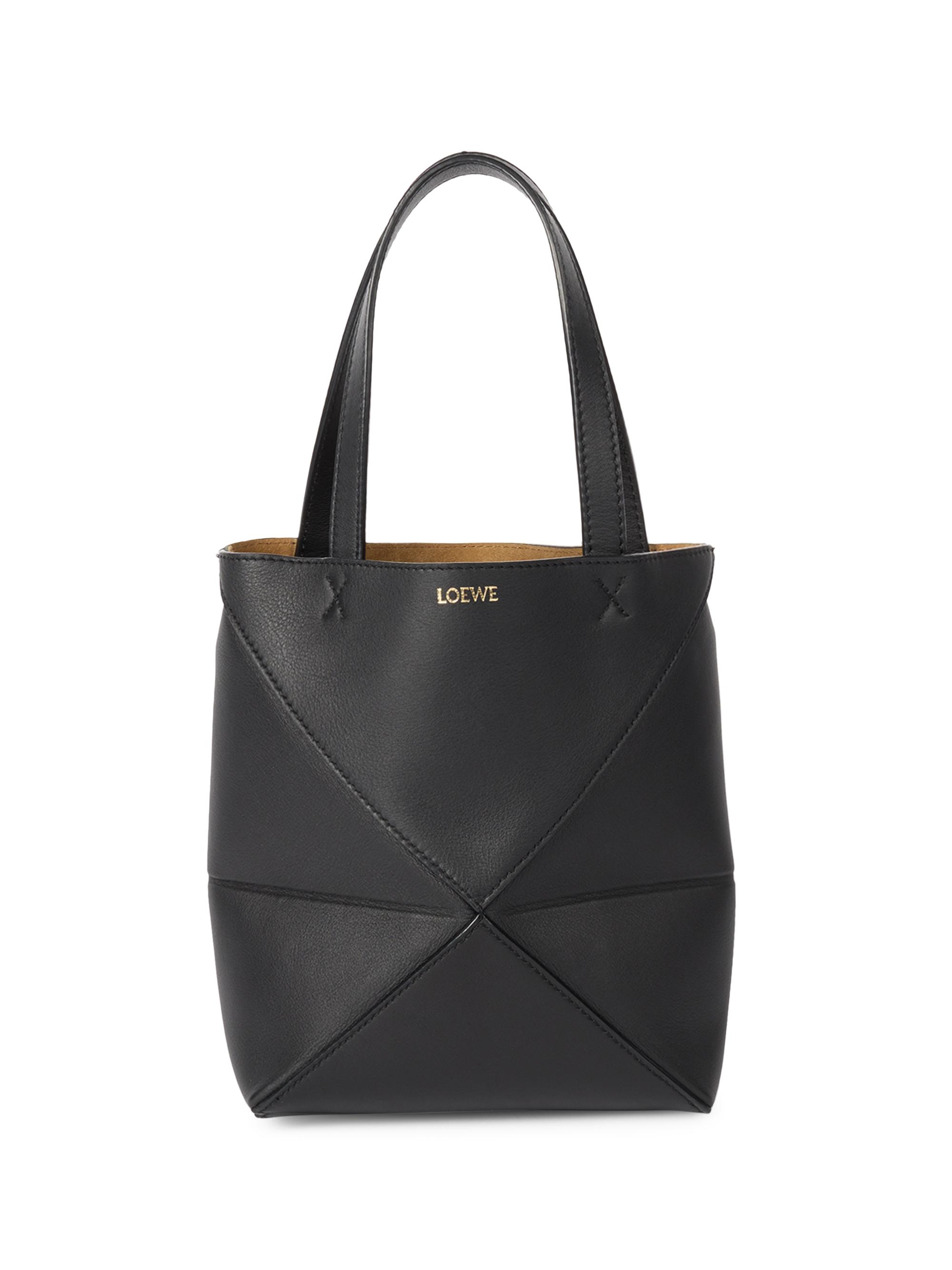 LOEWE Mini Puzzle Fold Leather Tote Bag | Saks Fifth Avenue