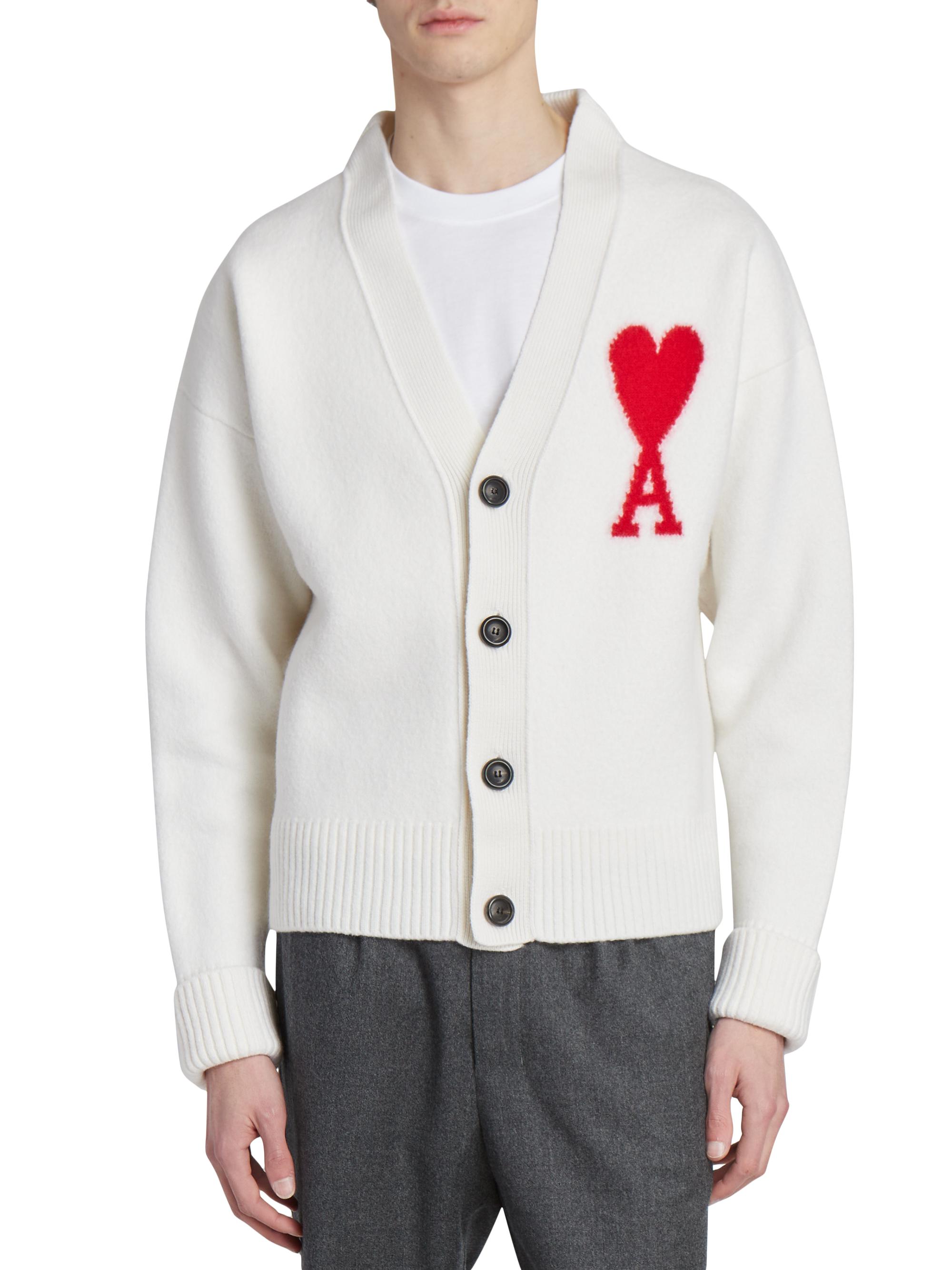 Monogram Wool Cardigan
