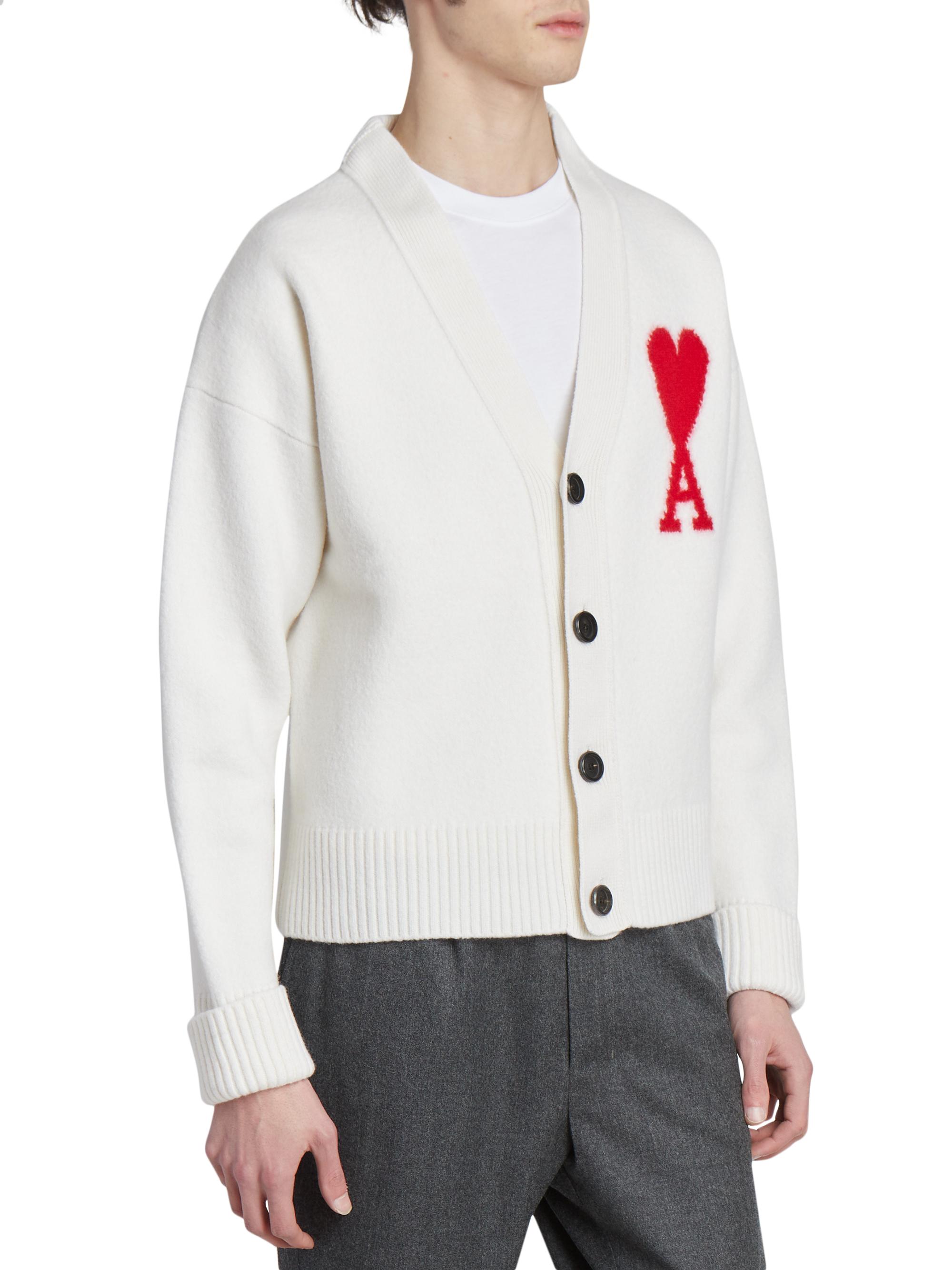 Monogram Wool Cardigan