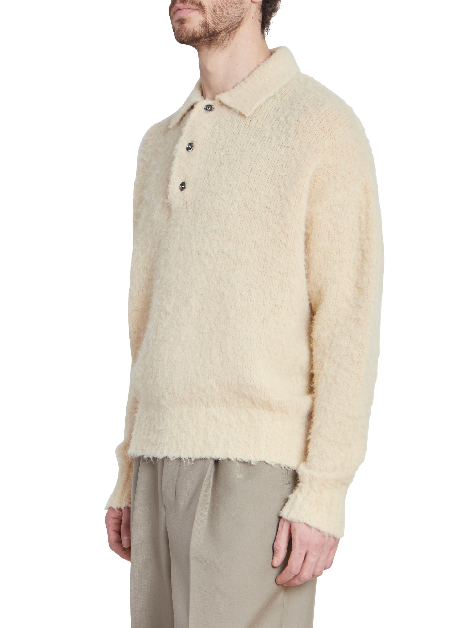 Ami Paris Sweater ポロ　ニット　セーター AMI Paris Alpaca-Wool Polo Sweater | Saks Fifth Avenue