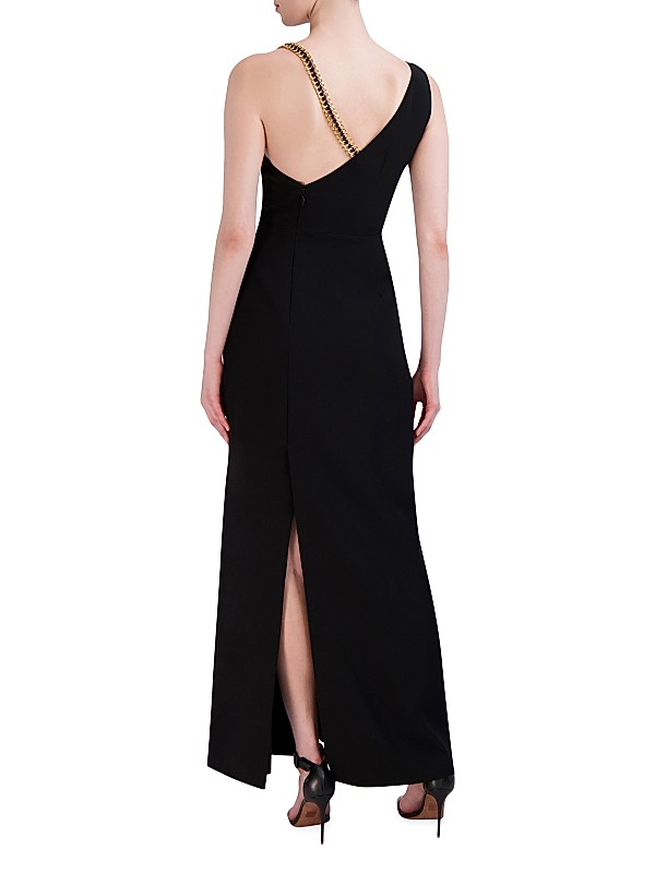 Shop BCBGMAXAZRIA Chain Strap Sheath Maxi Dress | Saks Fifth Shop BCBGMAXAZRIA Chain Strap Sheath Maxi Dress | Saks Fifth
