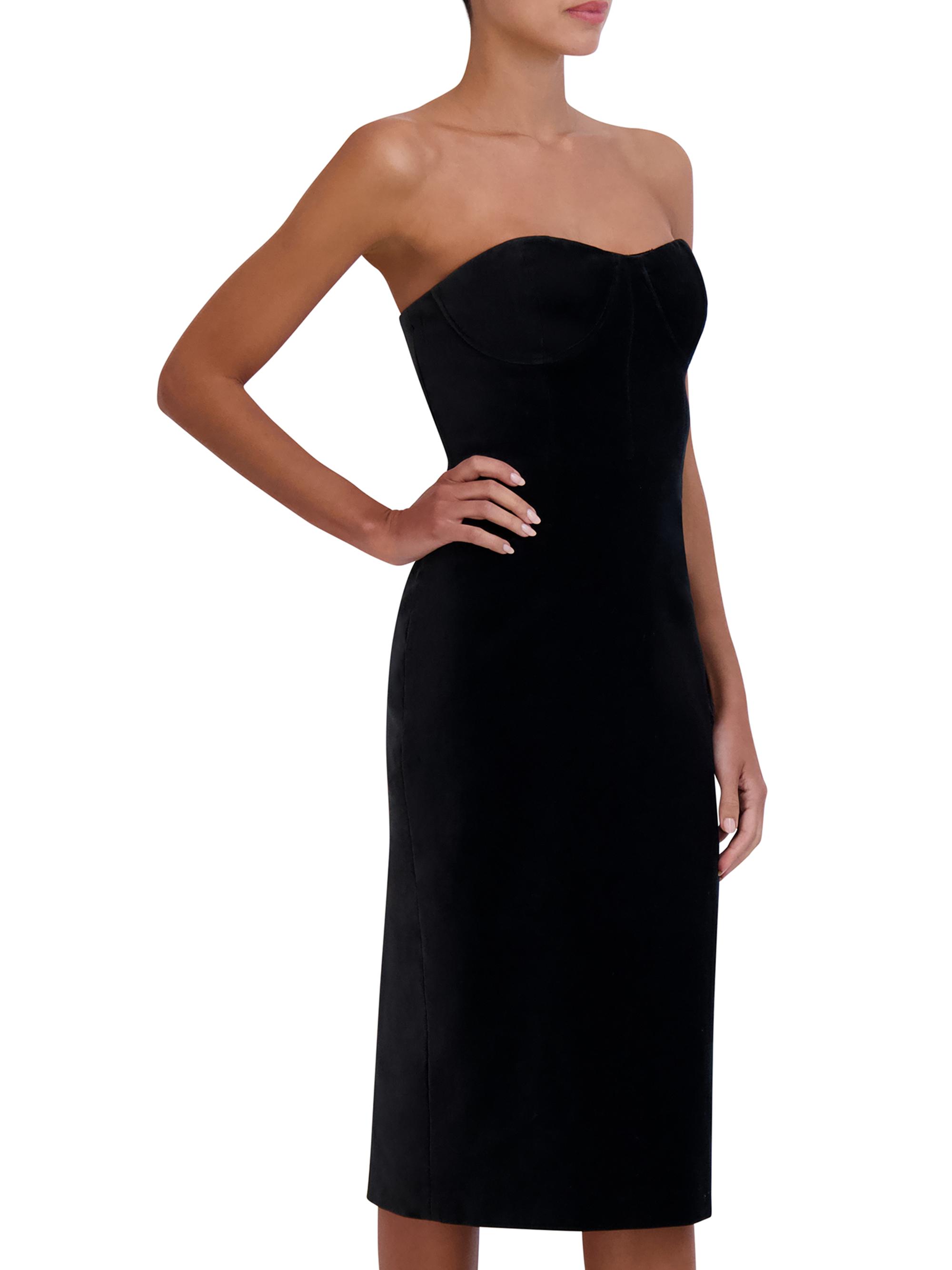 black long sleeve mesh dress Oly Tiered Ruffle Tulle Evening Gown  BCBGMAXAZRIA