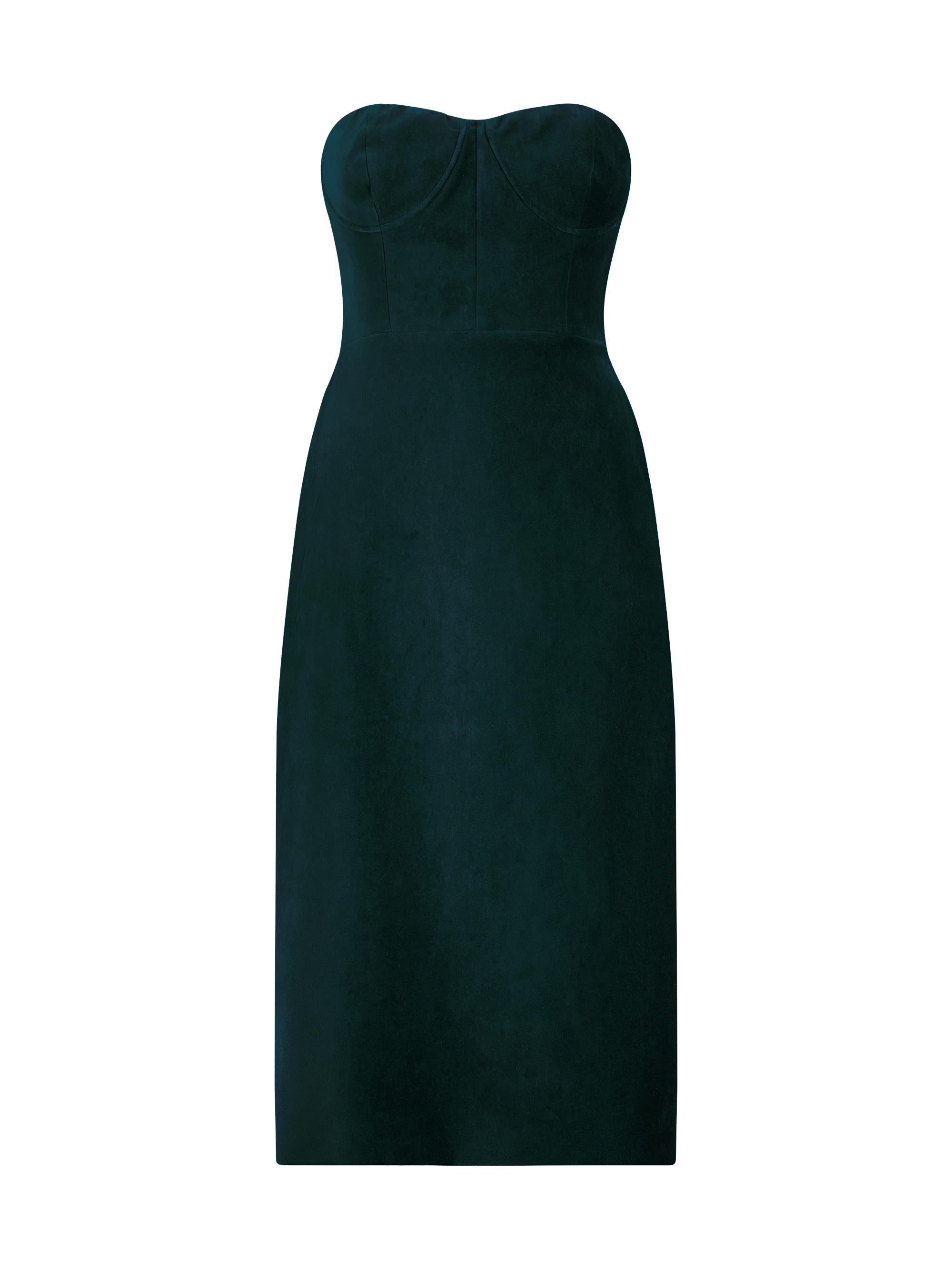 warehouse green lace dress On This Day Emerald Green Lace Dress – Shop the Mint main image 1