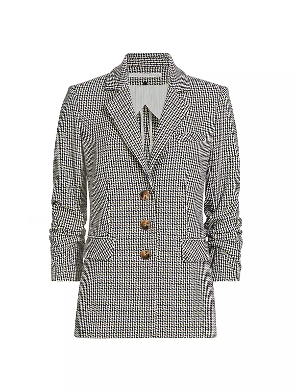 Veronica Beard Women's Berkshire Dickey Houndstooth Jacket - Size 0