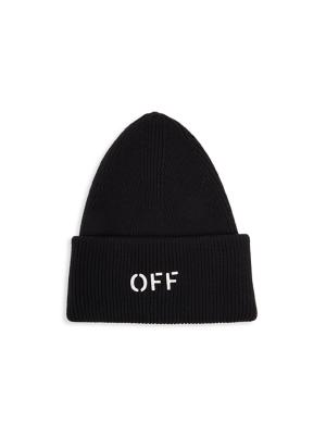 Off-White cotton hat