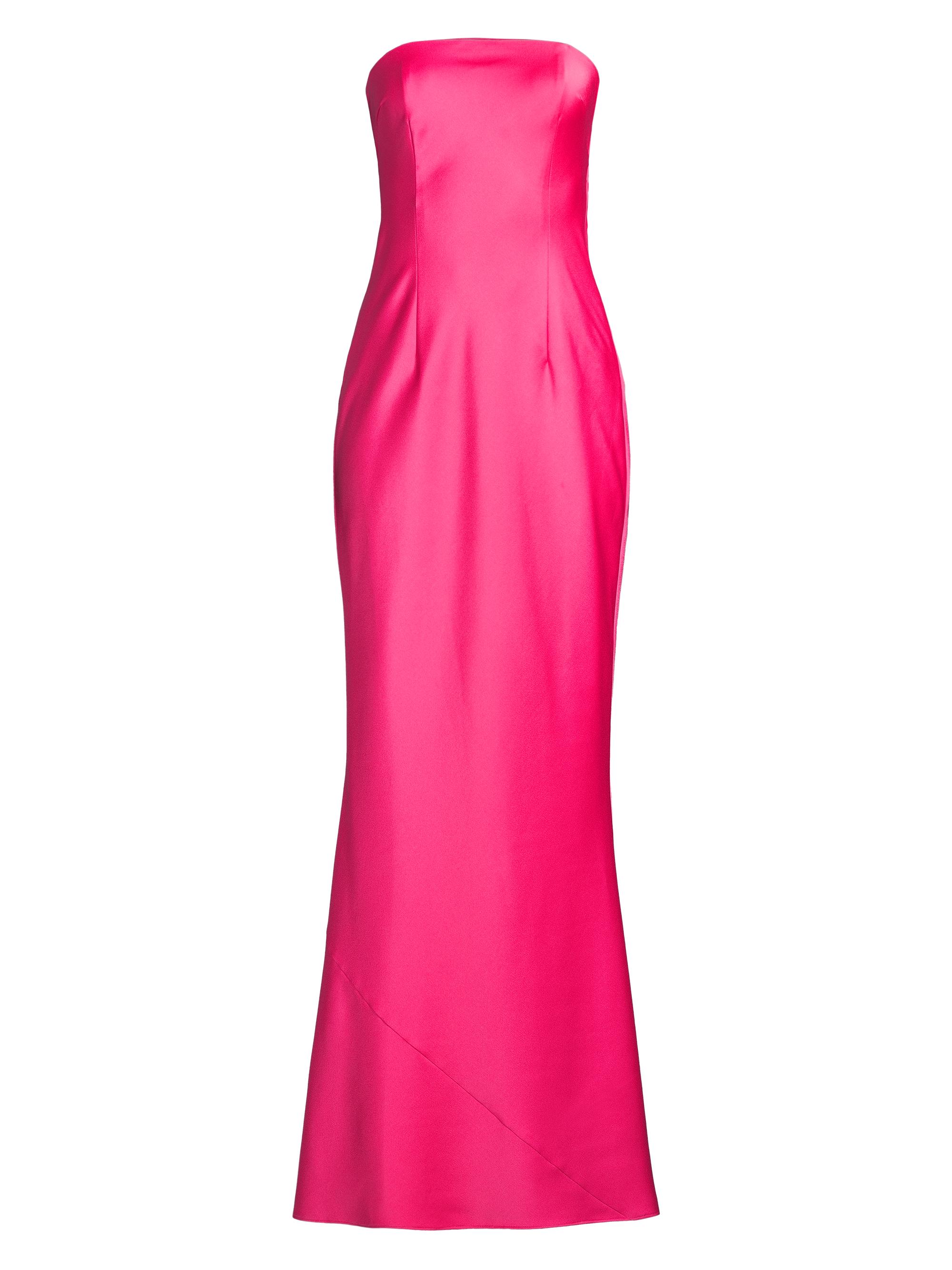 Liv Foster Women's Cowl Back Strapless Gown - Fruit Punch
