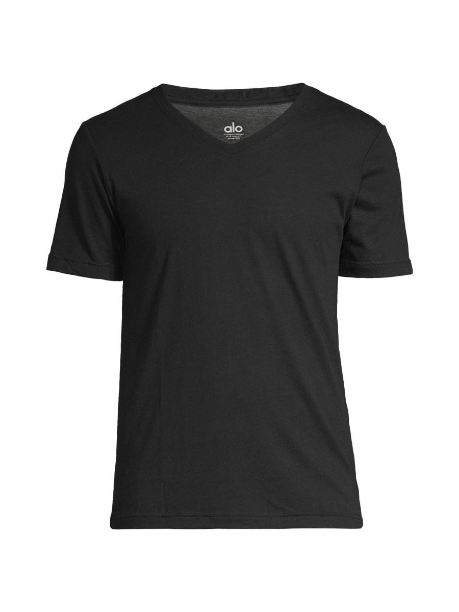 Alo Yoga The Triumph V-Neck T-Shirt | Saks Fifth Avenue