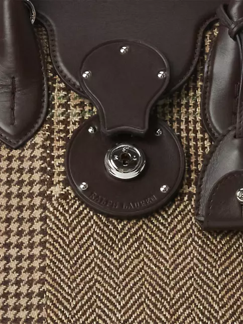 Saks Fifth Avenue, Bags, Fifth Avenue Vintage Leather Patchwork Handbag