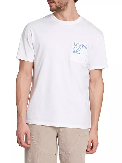 LOEWE white Anagram T-Shirt