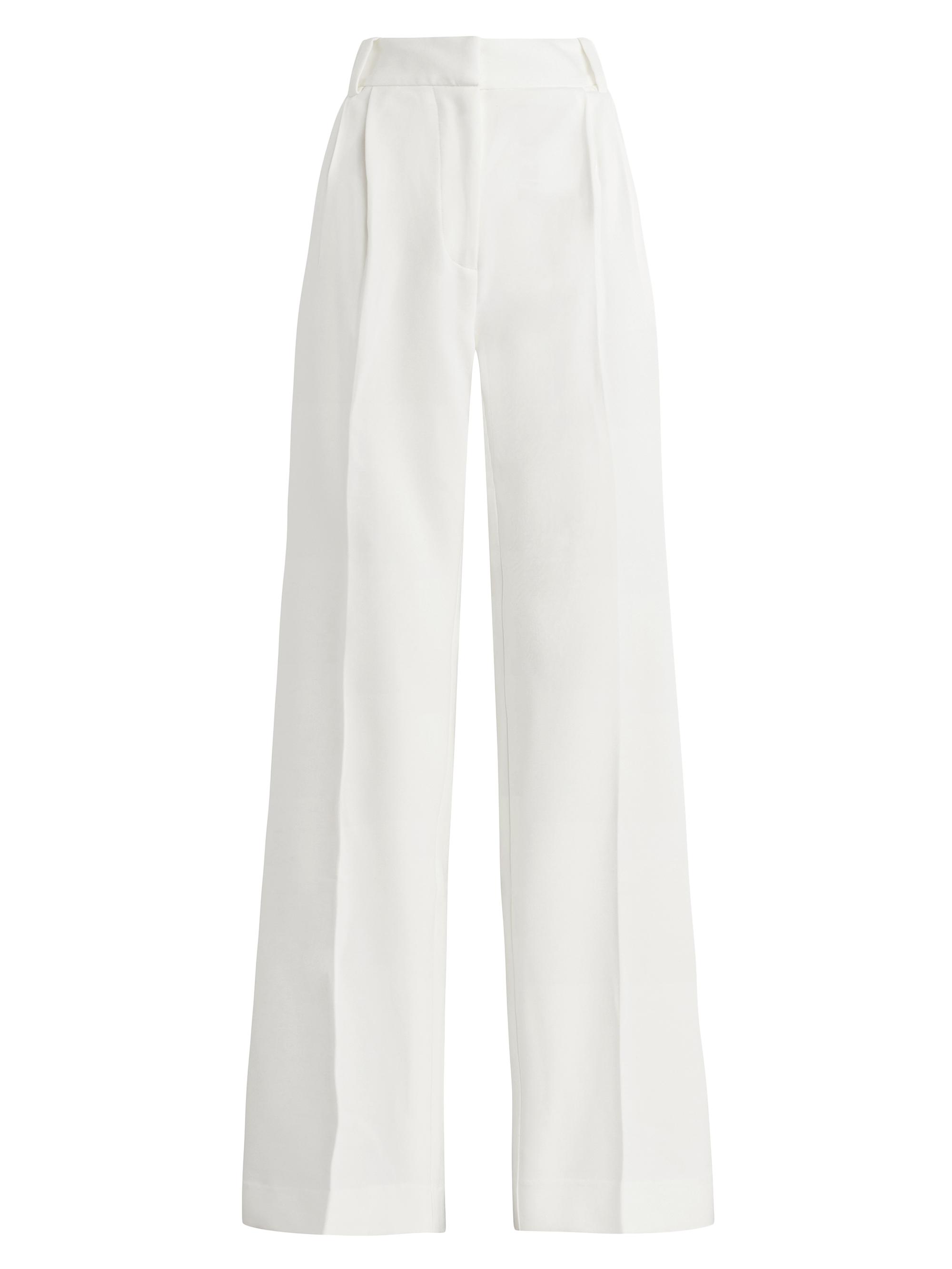 The Row Dela Wool Wide-Leg Pants | Saks Fifth Avenue