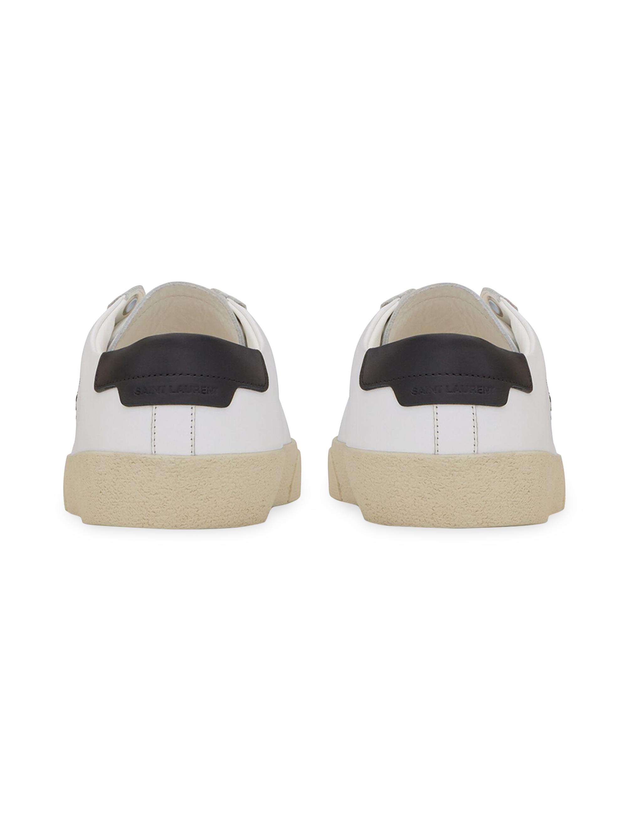 サンローラン SAINT LAURENT Gym leather sneakers | NET-A-PORTER