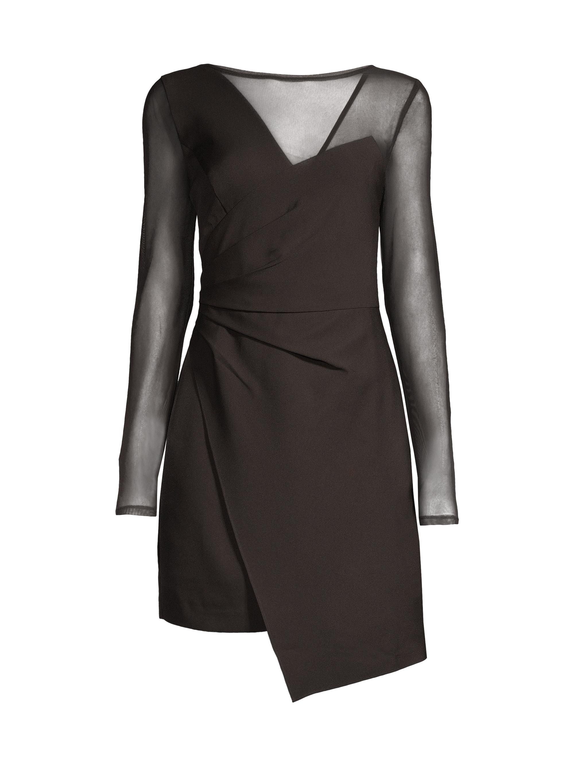 laundry by shelli segal asymmetrical dress Laundry by Shelli Segal HT01K01 Short Fitted Cocktail Dress main image 0