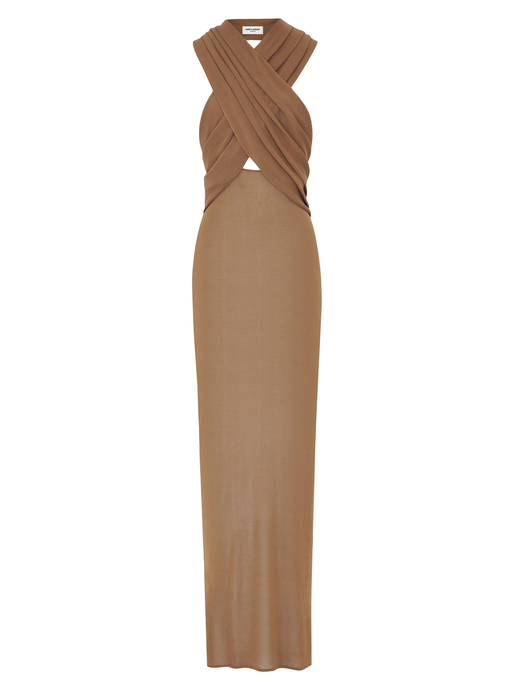 sachin and babi light blue dress YSL main image 0