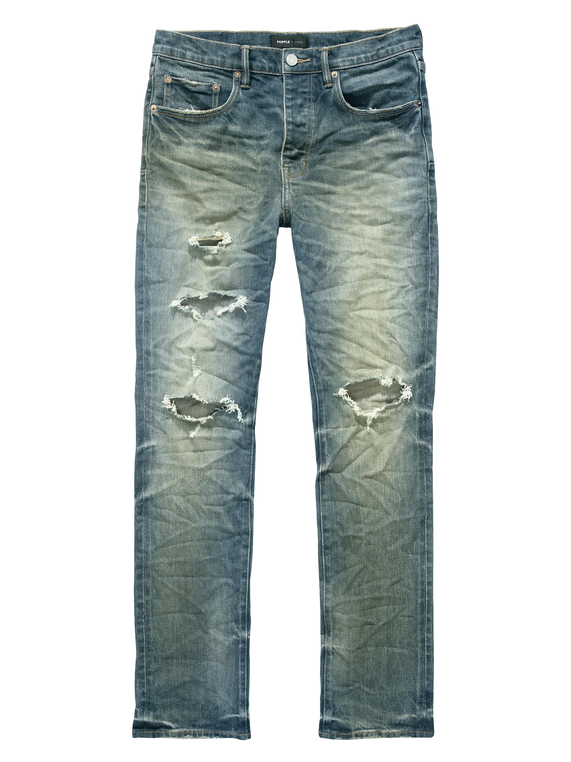 Purple Brand P005 Vintage Aged Blowout Jeans | Saks Fifth Avenue