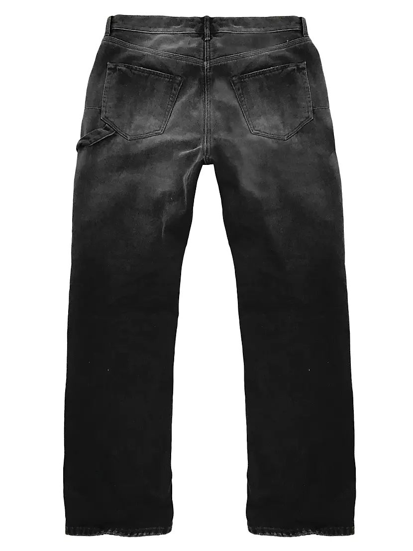 Space Relaxed Straight Jeans - Tuned Black - Men
