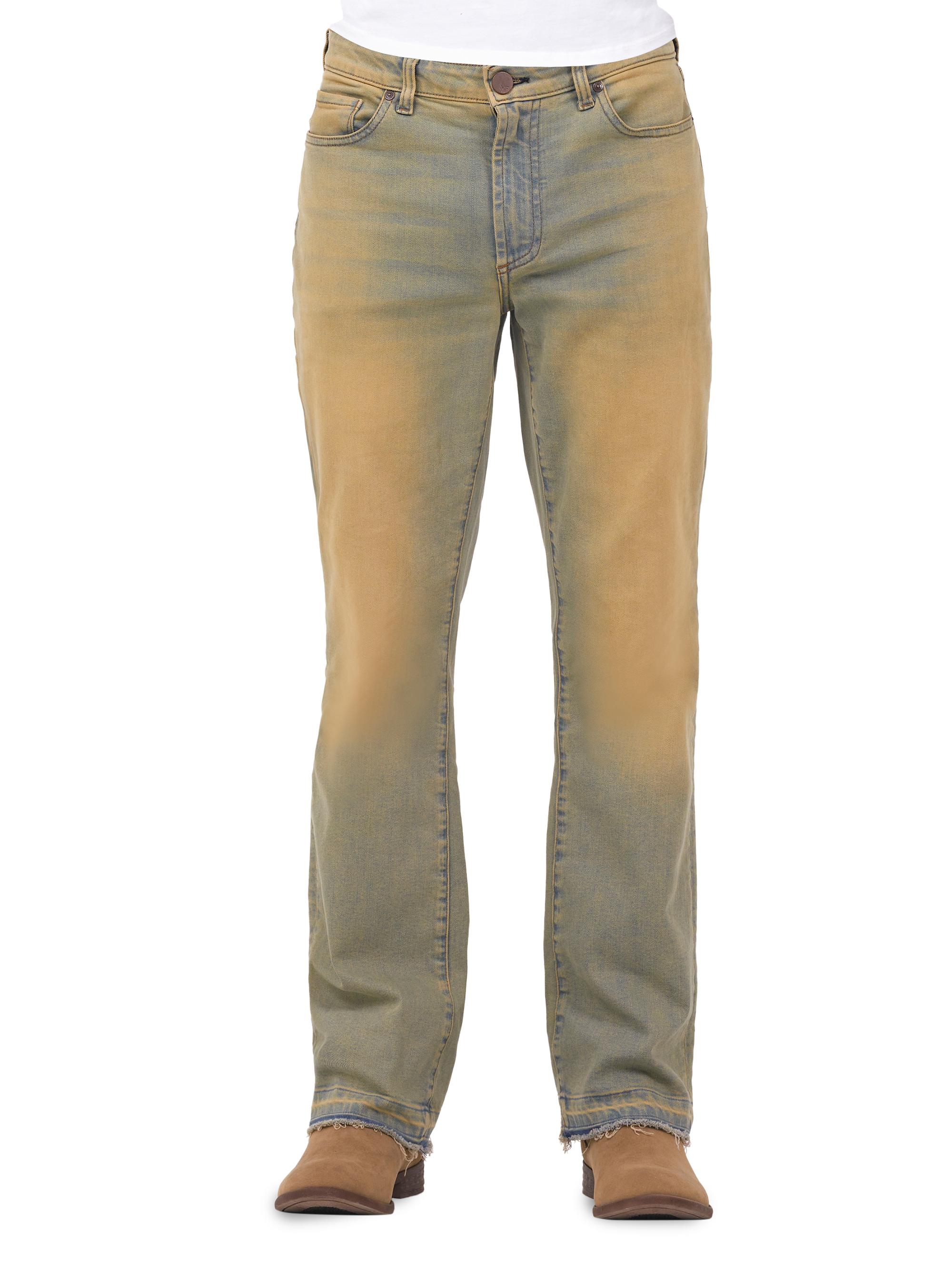 Monfrère Men's Clint Five-Pocket Jeans - Sahara