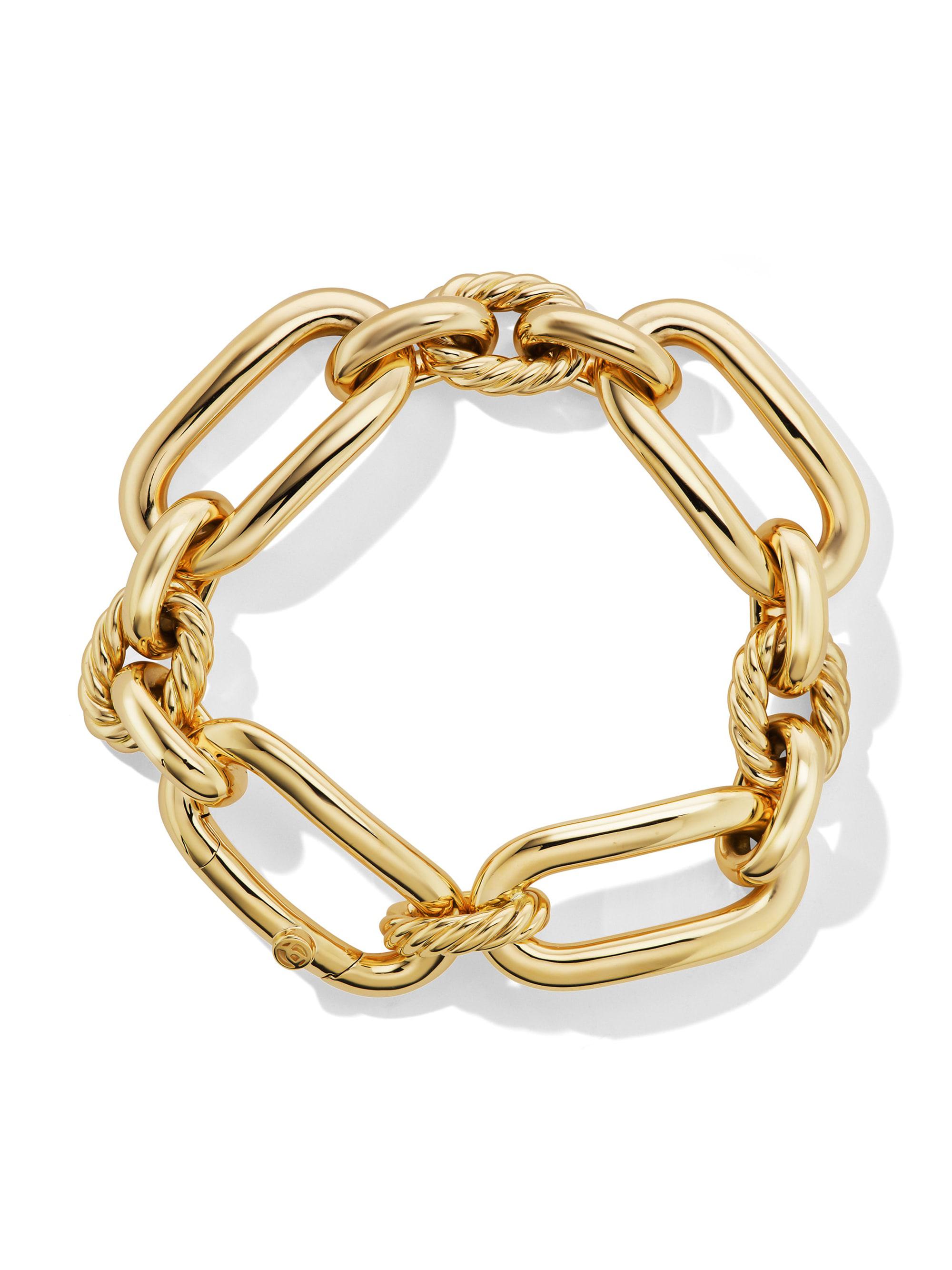 David Yurman Women's Lexington Chain Bracelet In 18K Yellow Gold, 16MM