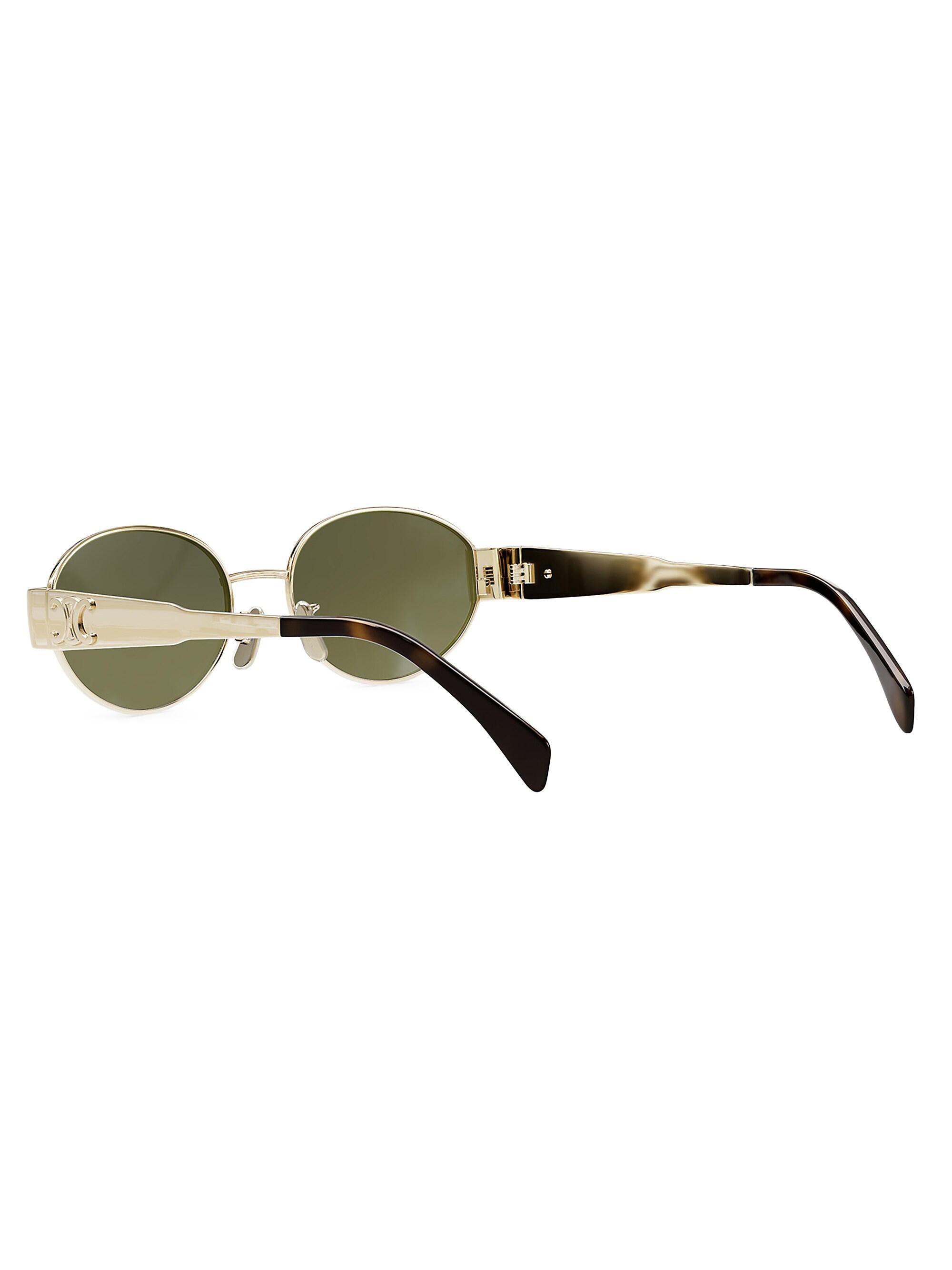 セリーヌ CELINE 53MM Pilot Sunglasses | Saks Fifth Avenue
