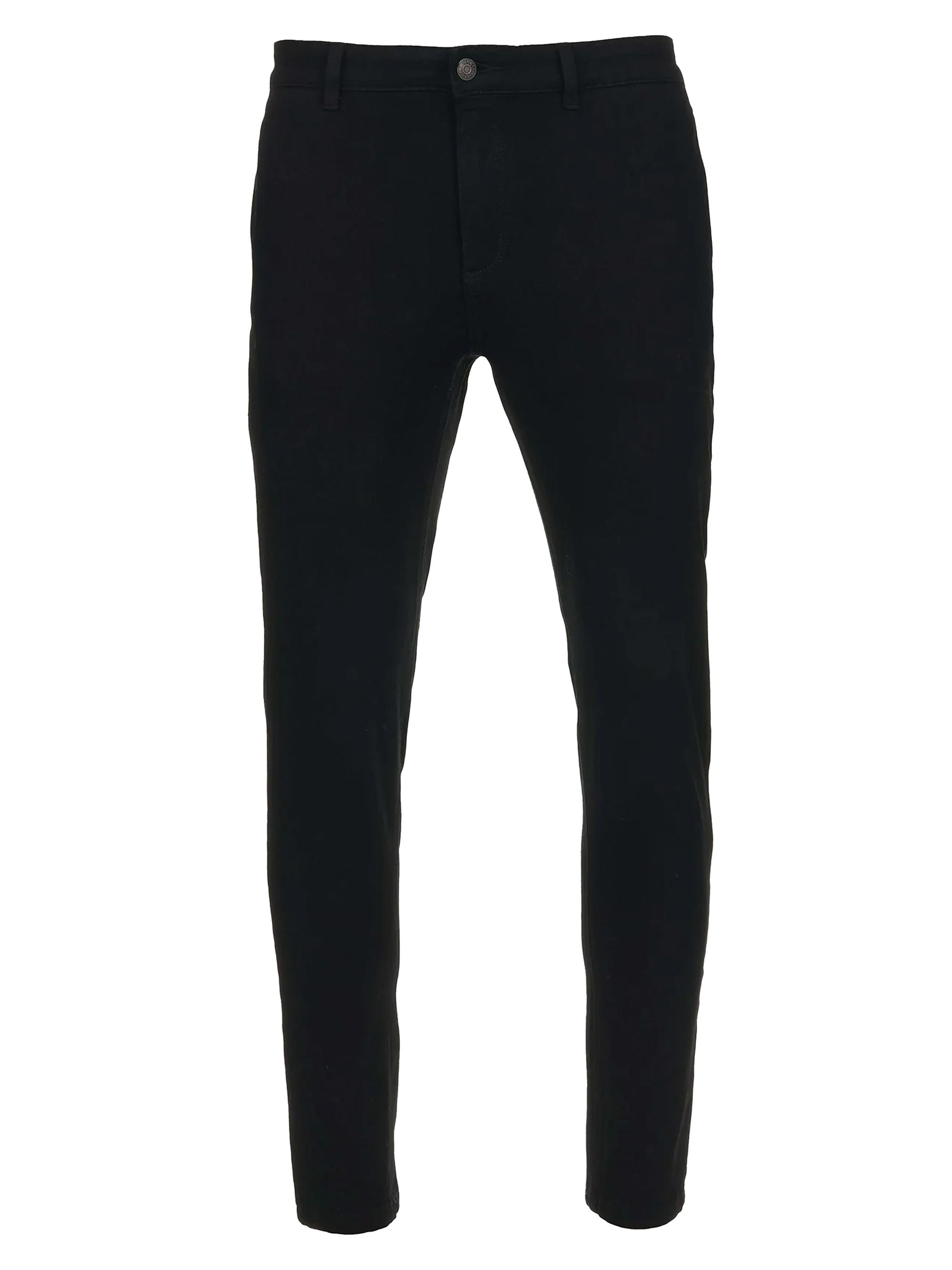 Ser.o.ya Men's Marc Tailored Chino Pants - Stone Black