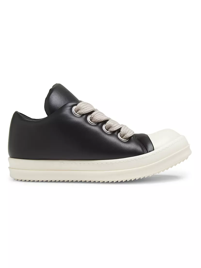 Shop Rick Owens Jumbo Laces Padded Sneakers