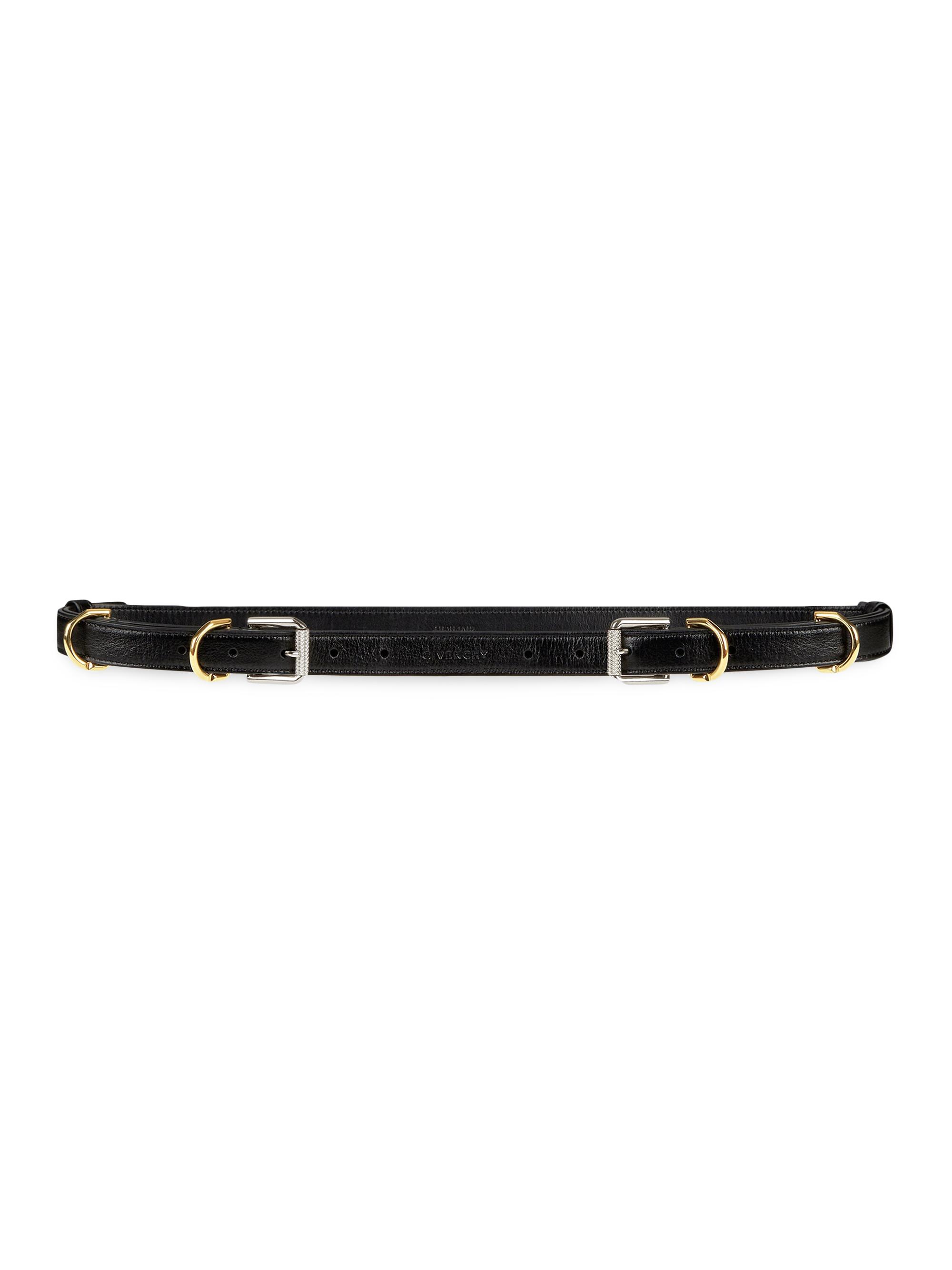 Givenchy Women's Voyou Belt In Leather - Black