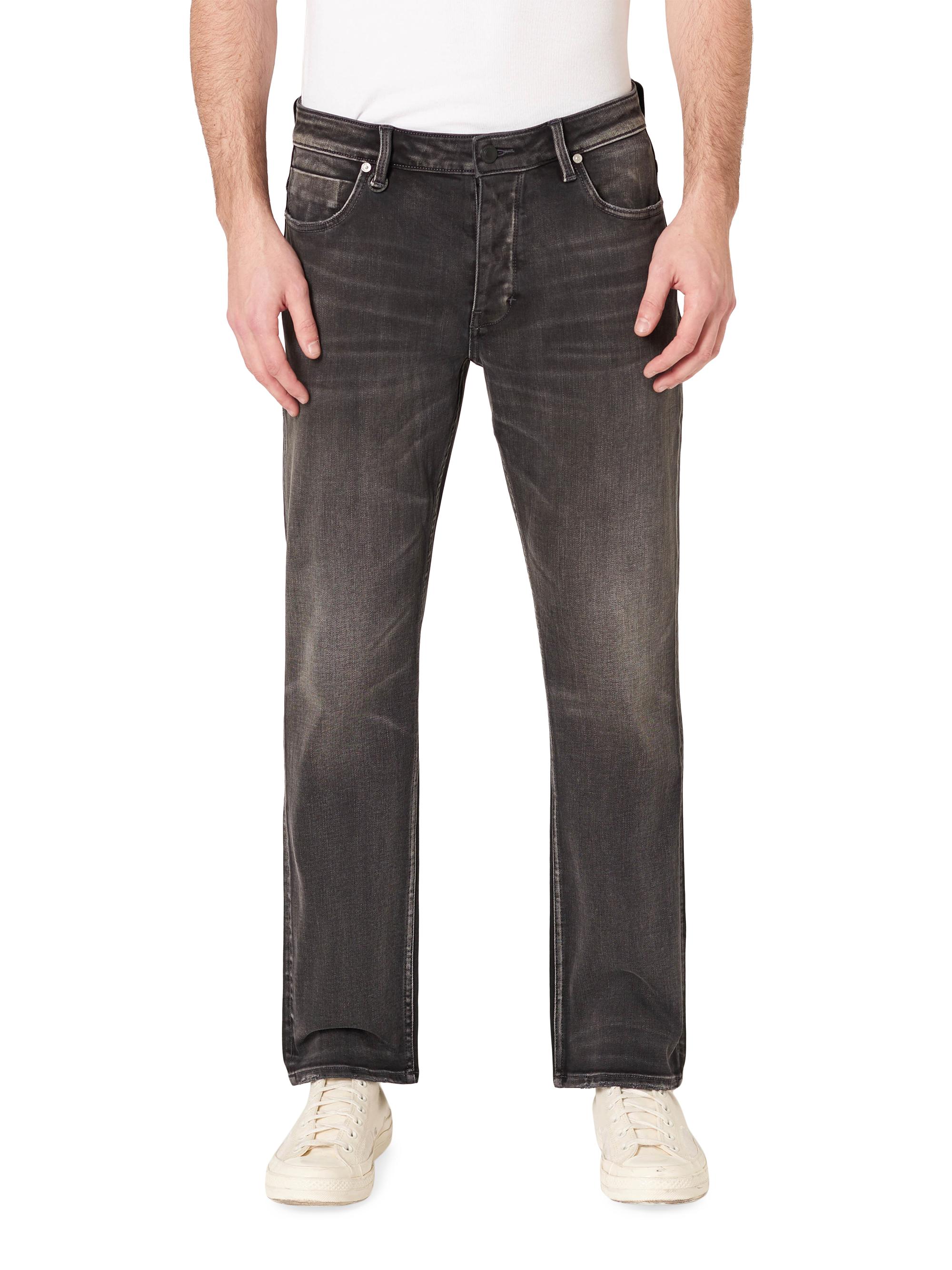 Neuw Denim Men's Lou Straight Interzone Jeans - Organic Faded Black