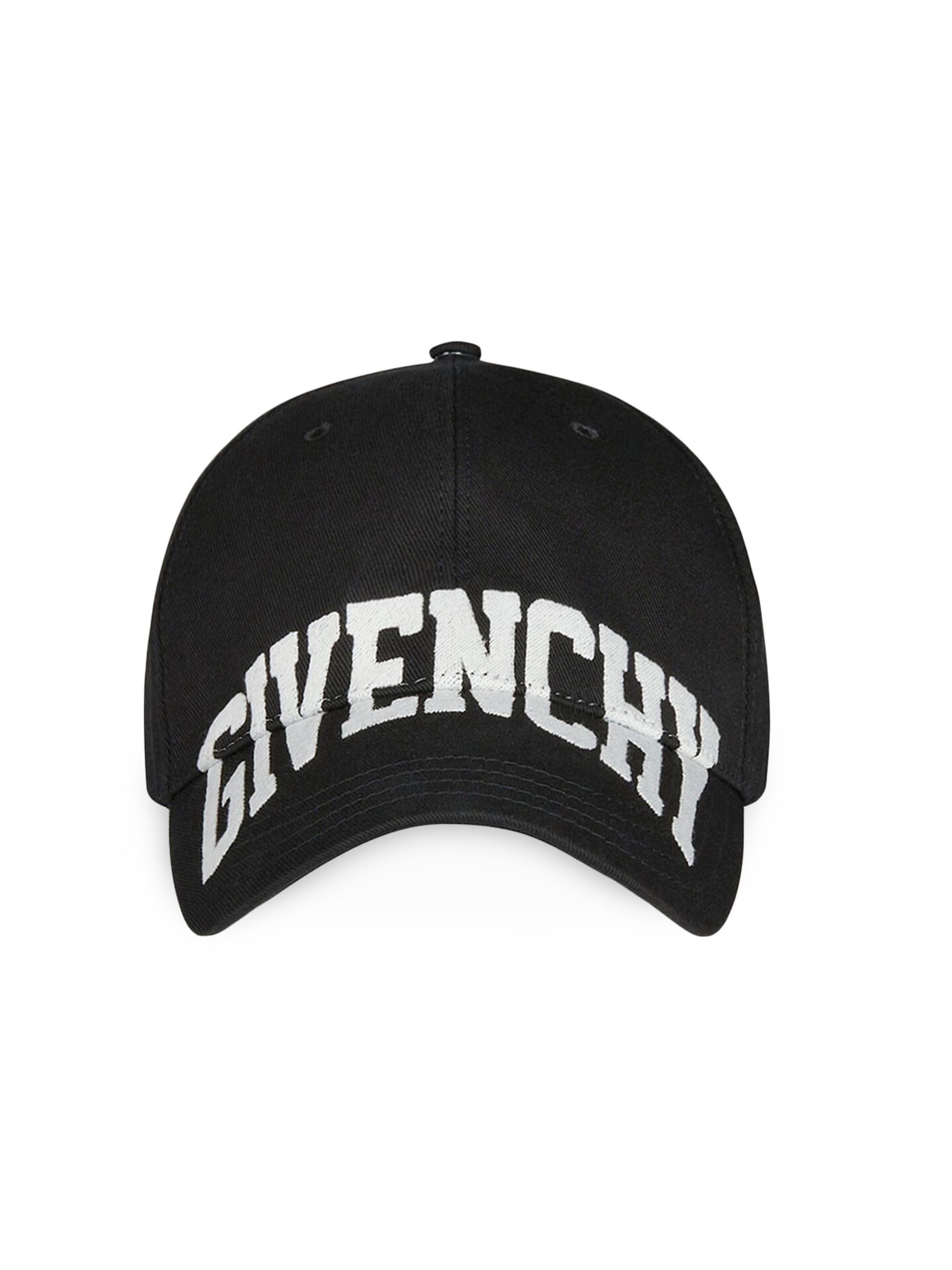 Givenchy Black Embroidered Cap