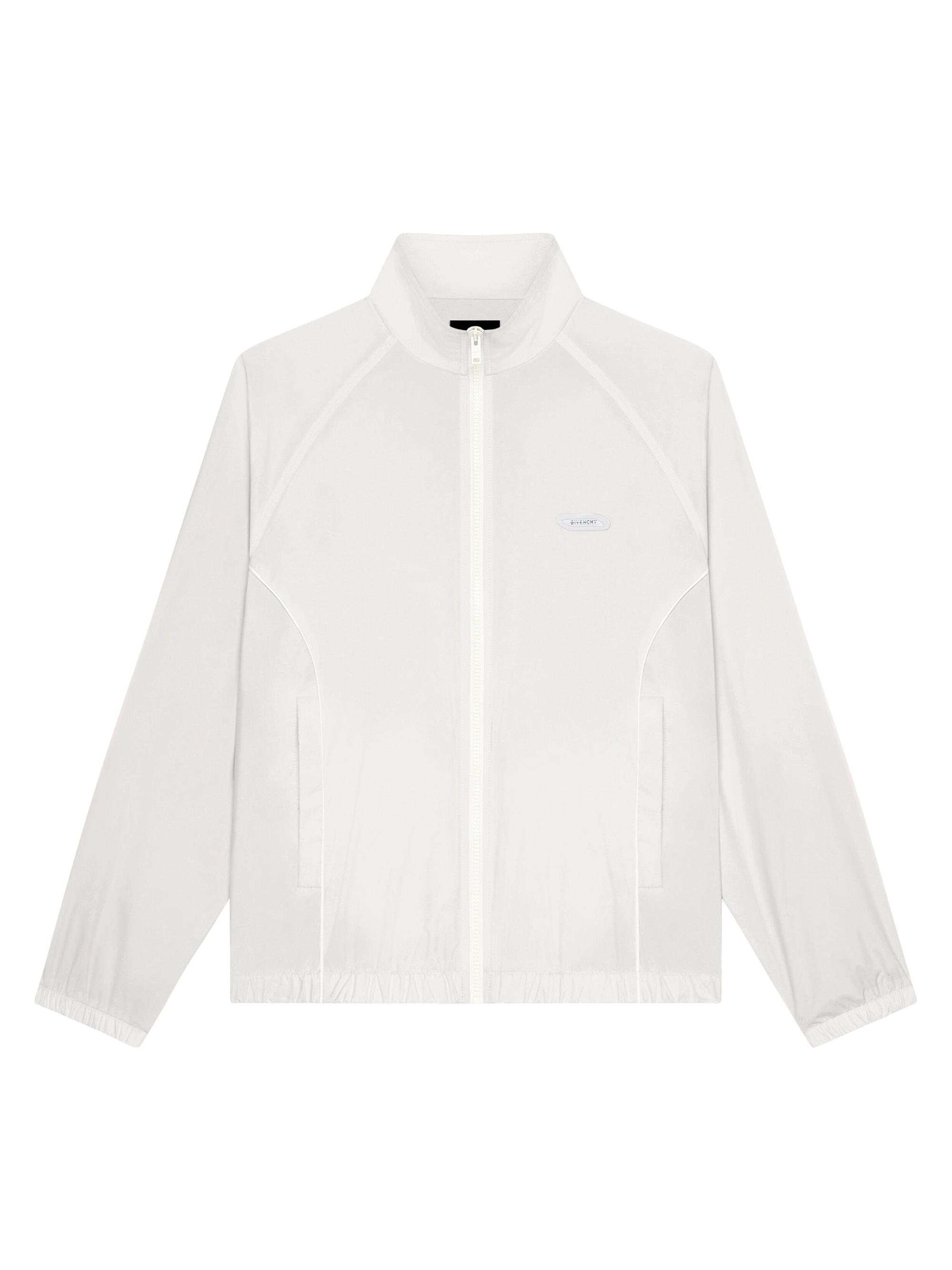 Givenchy Men's TK-MX Jogger Jacket in Nylon - Ecru