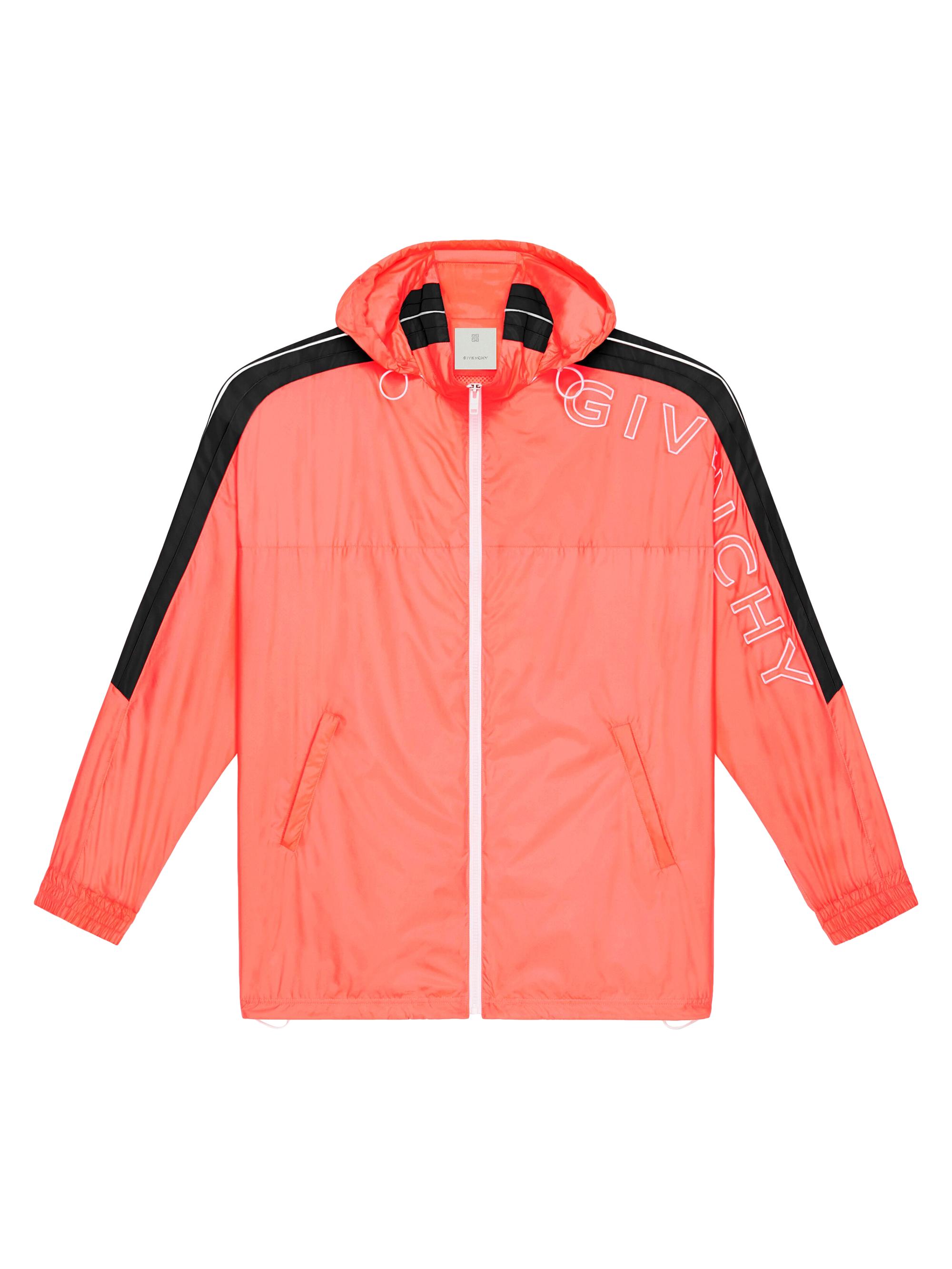 Givenchy Men's  Jogger Jacket In Nylon - Coral