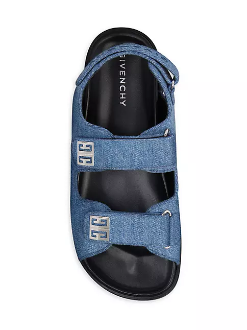 Givenchy 4G Denim Sandals