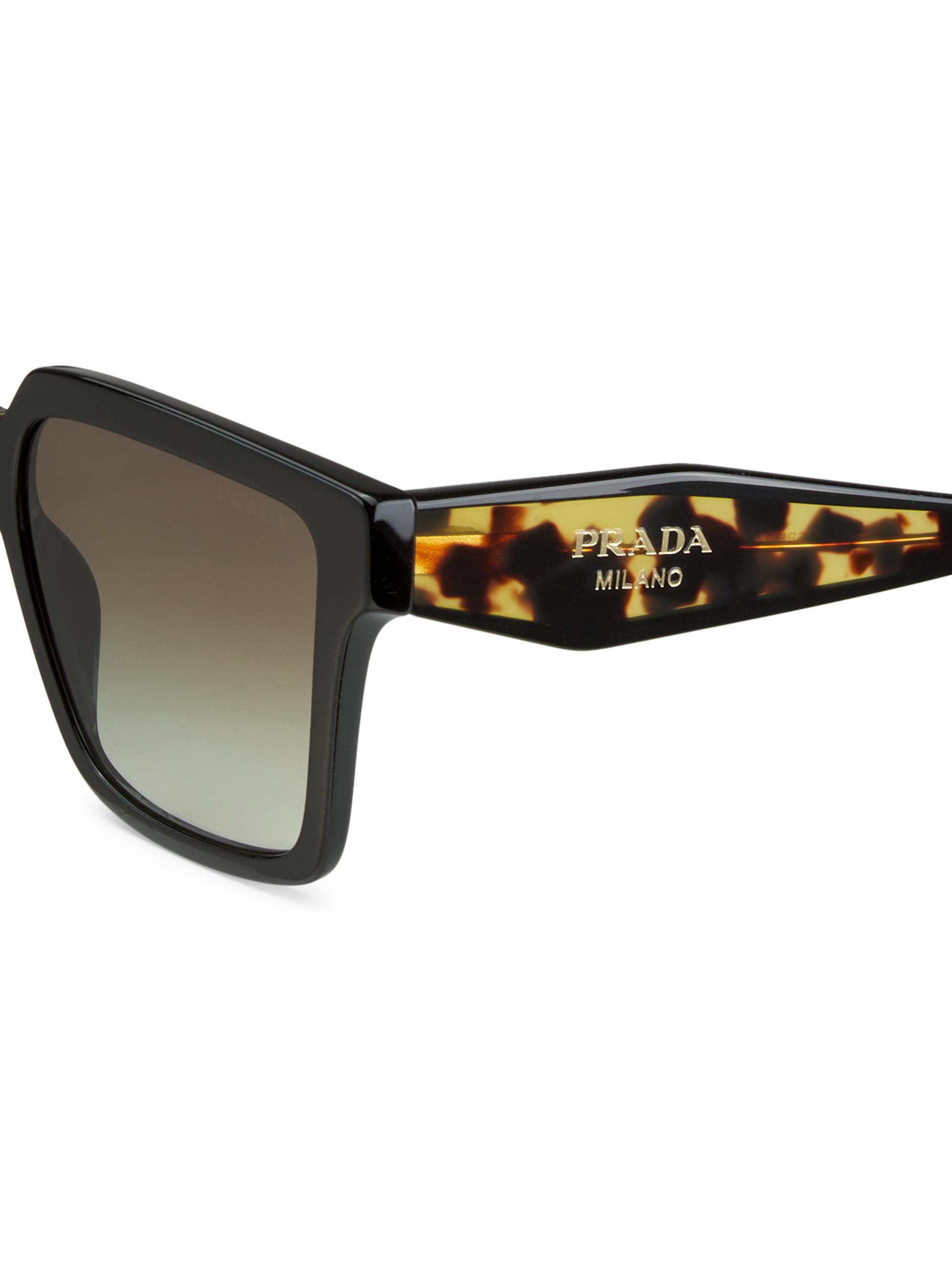Prada 56MM Square Sunglasses | Saks Fifth Avenue